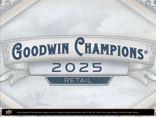 2025 Upper Deck Goodwin Champions 35ct. Blaster Box