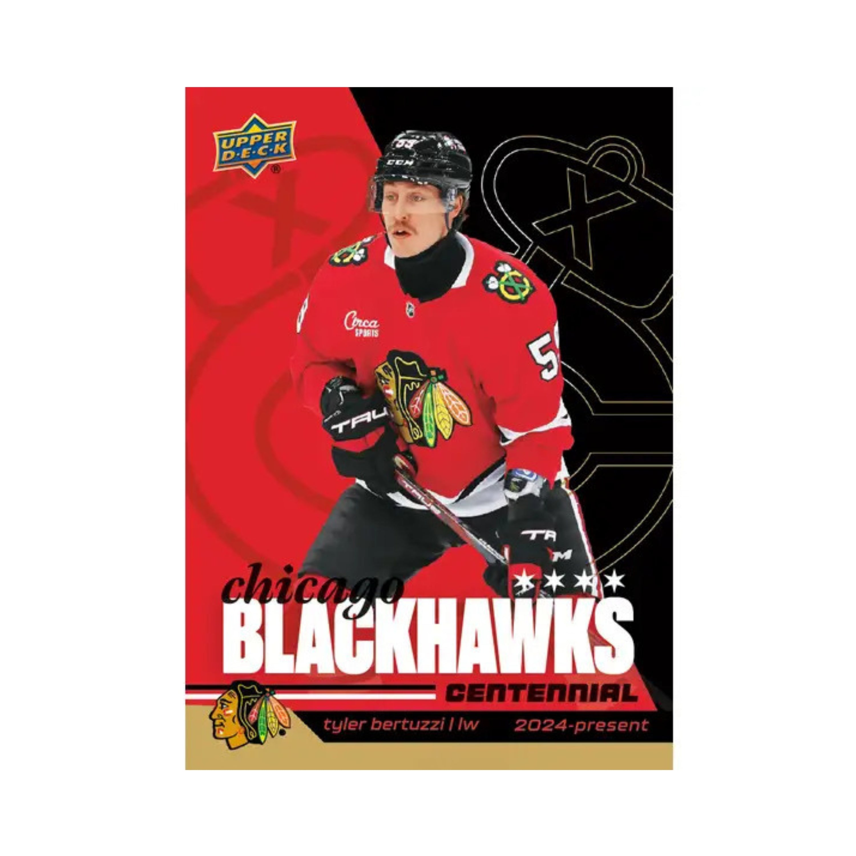 2025-26 Upper Deck Chicago Blackhawks Centennial 105Ct. Box Set