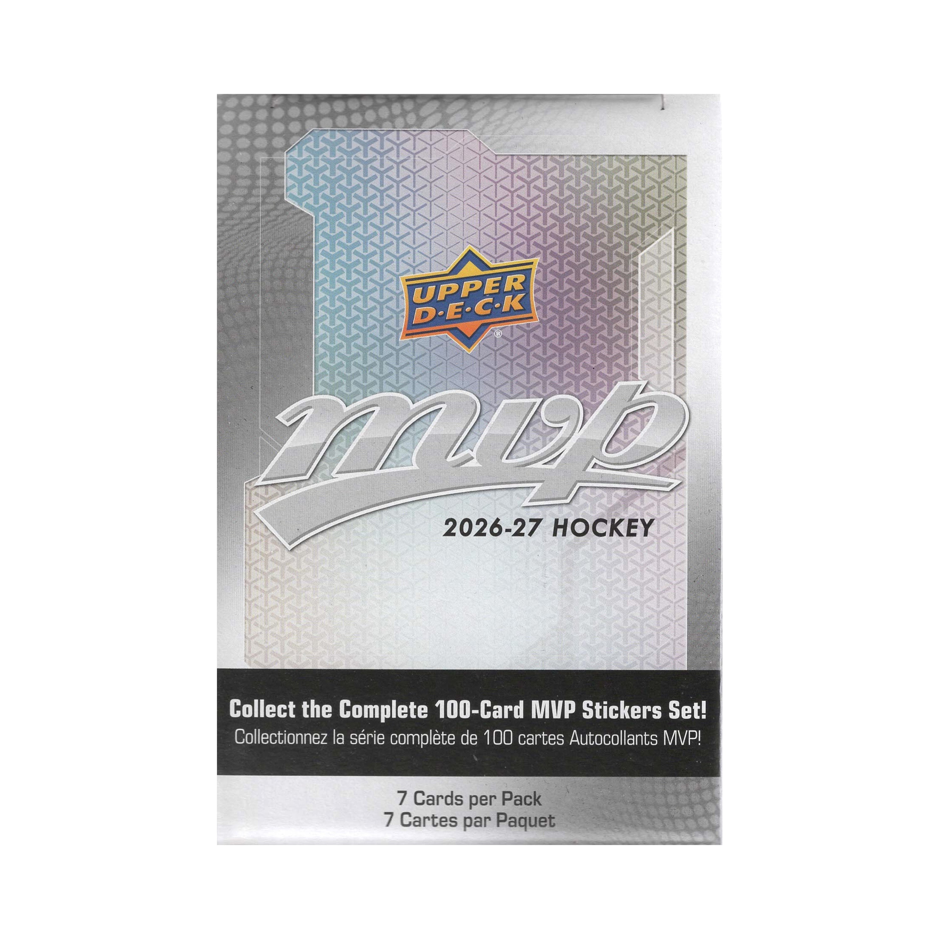 2026-27 Upper Deck MVP NHL Hockey 252Ct. Gravity Feed Box
