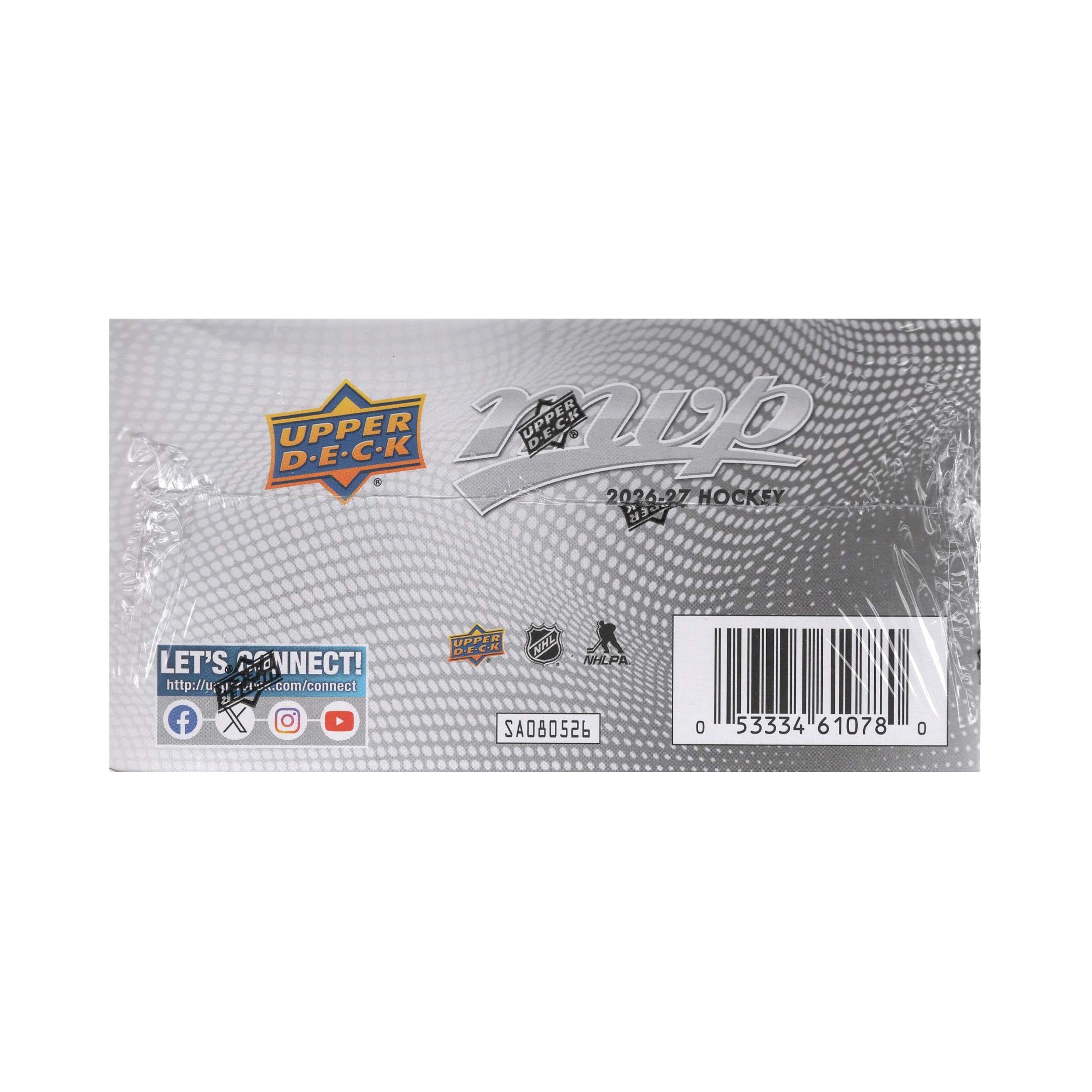 2026-27 Upper Deck MVP NHL Hockey 252Ct. Retail Box