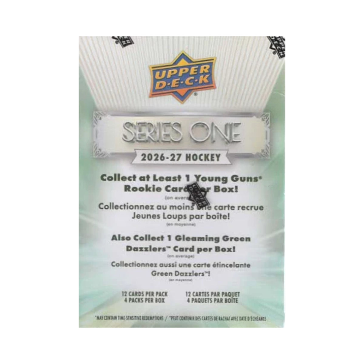 2026-27 Upper Deck Series 1 NHL Hockey 48Ct. Blaster Box