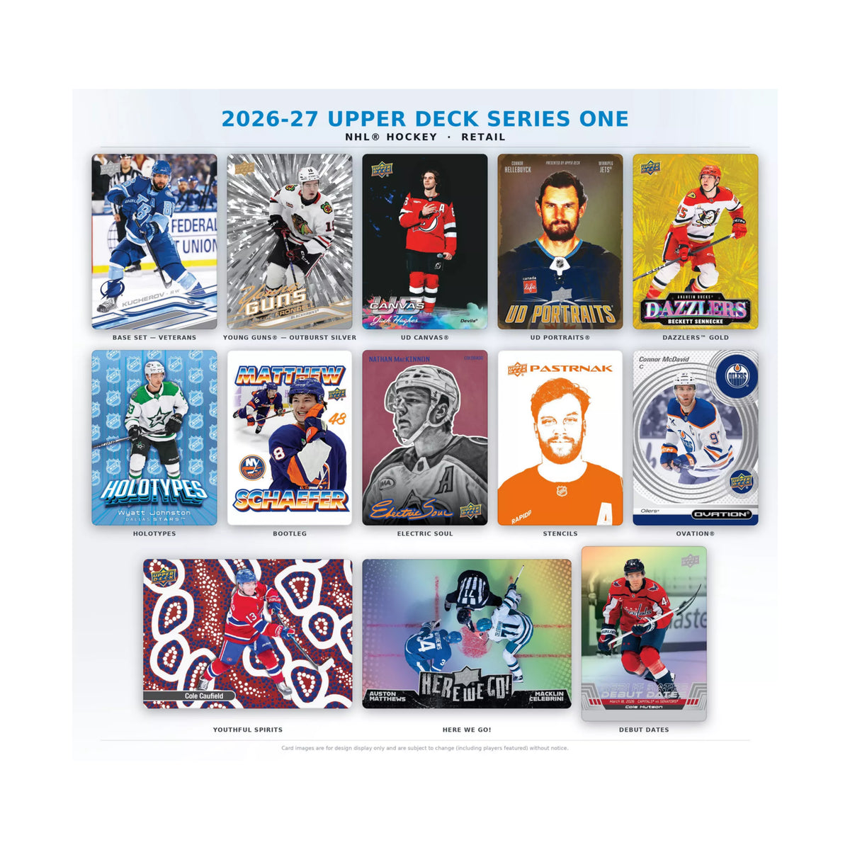 2026-27 Upper Deck Series 1 NHL Hockey 48Ct. Blaster Box