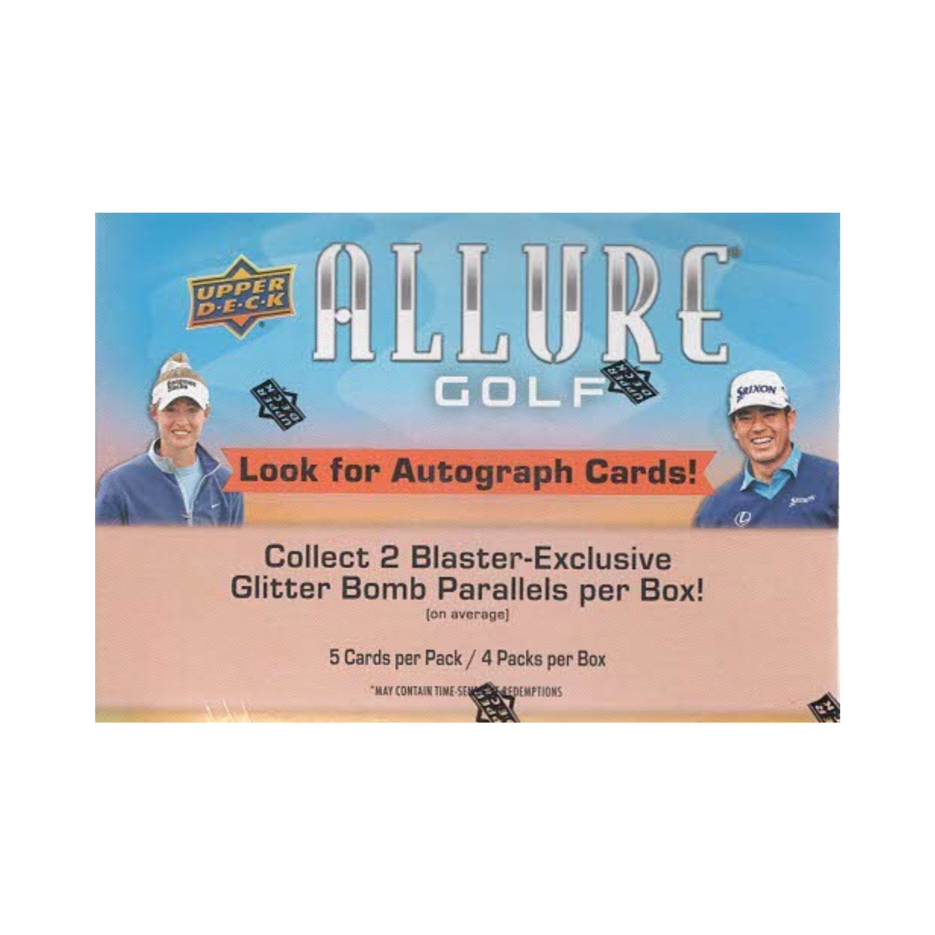 2025-26 Upper Deck Allure Golf 20ct. Blaster Box