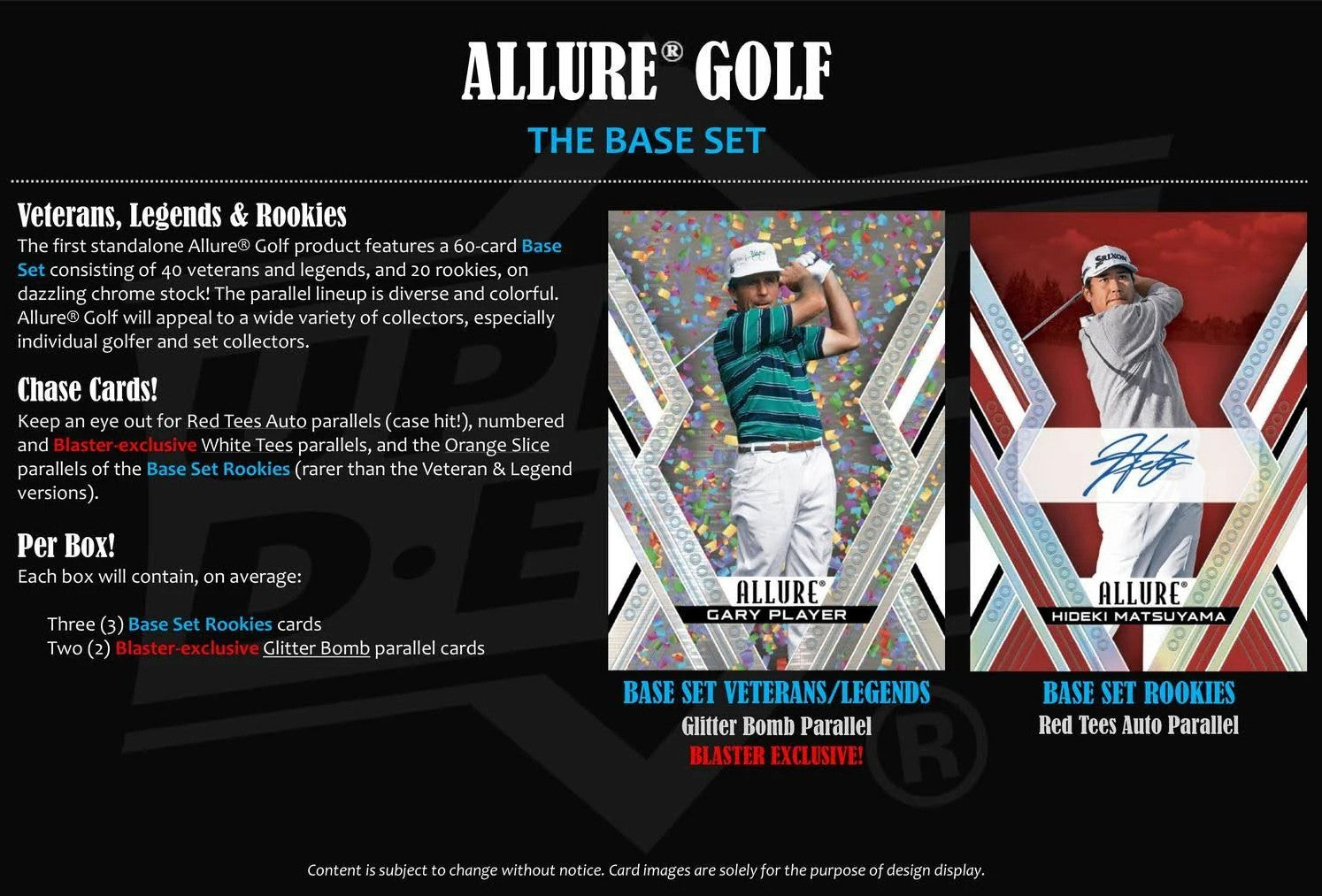 2025-26 Upper Deck Allure Golf 20ct. Blaster Box