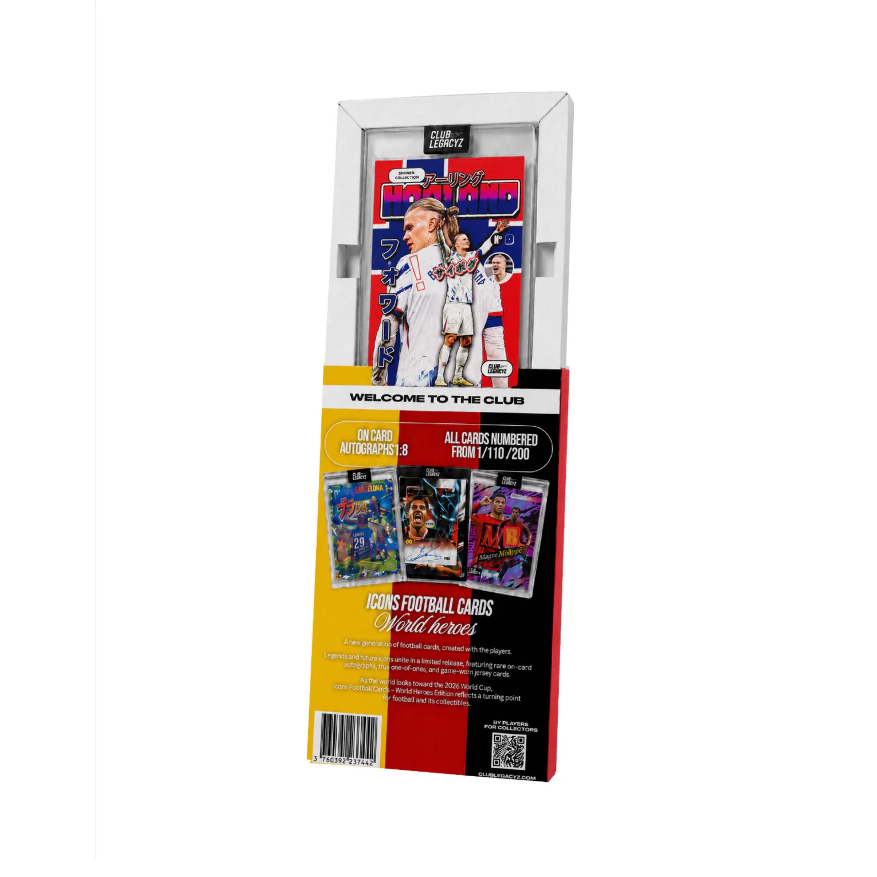 Club Legacyz Icons World Heroes Football (Soccer) 4nd Edition 10Ct. Display Box