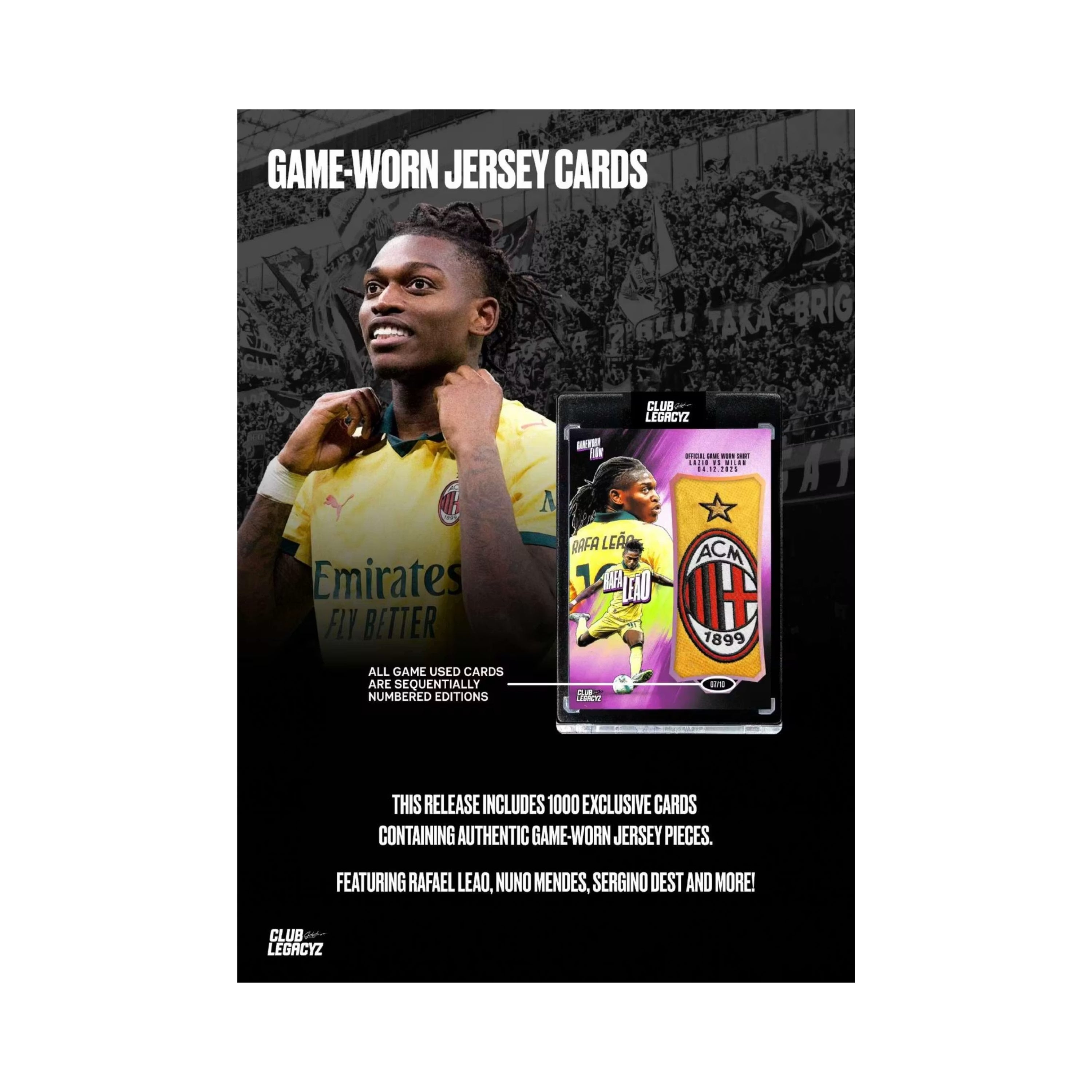 Club Legacyz Icons World Heroes Football (Soccer) 4nd Edition 10Ct. Display Box