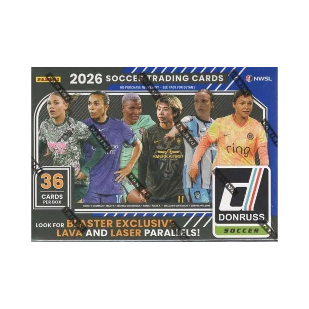 2026 Panini Donruss NWSL Soccer 36Ct. Blaster Box