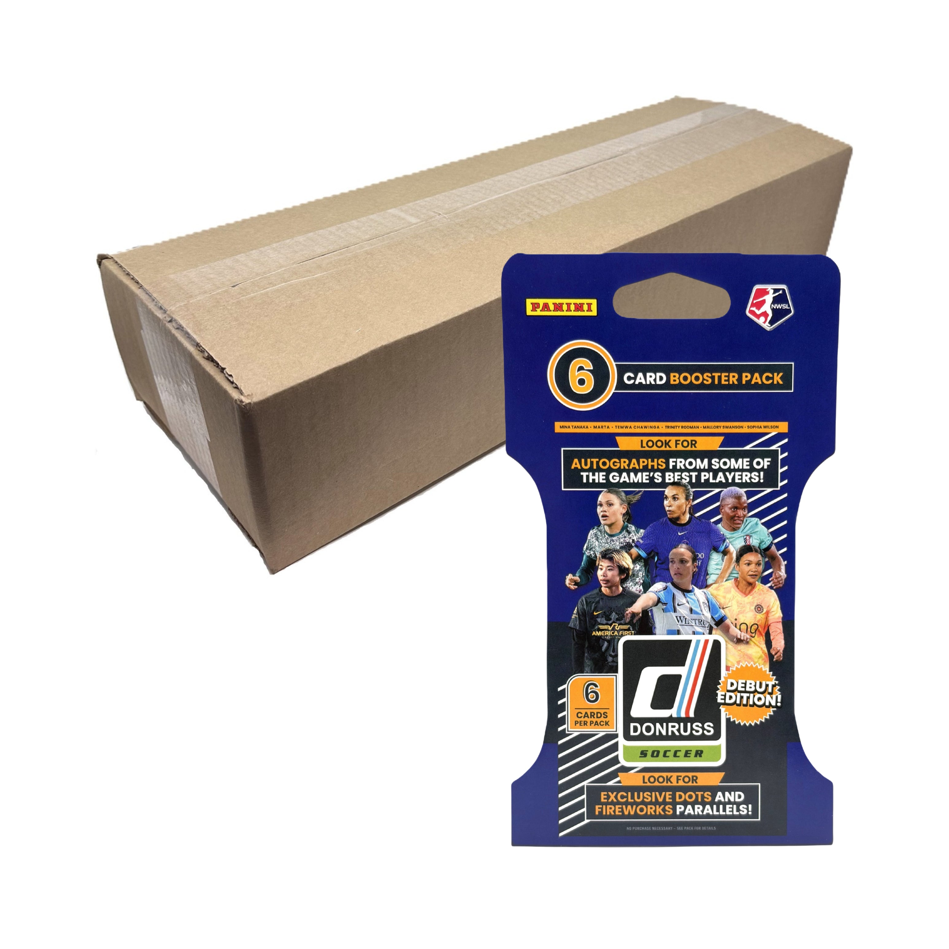 2026 Panini Donruss NWSL Soccer 564Ct. Booster Pack Box – Card Giants