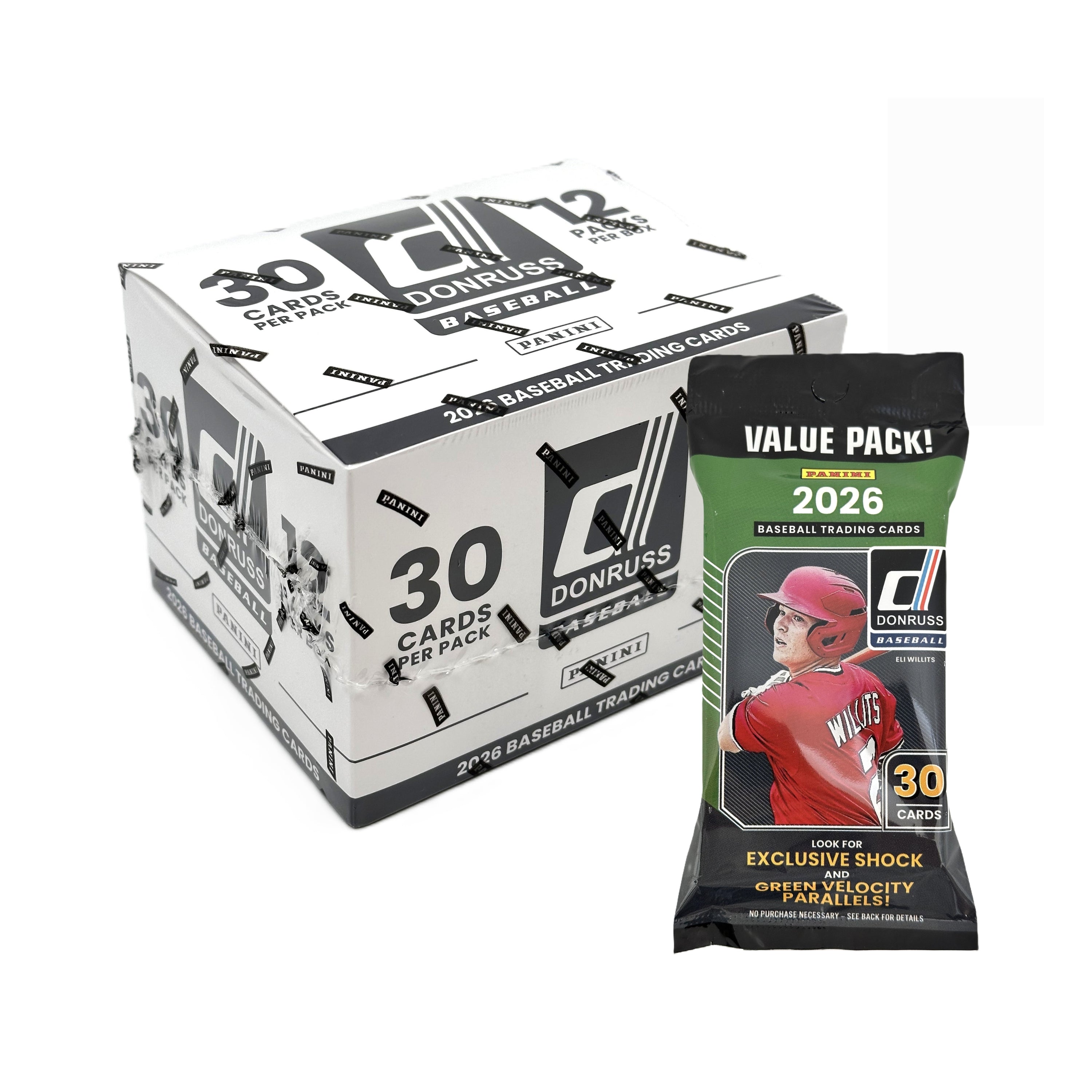 2026 Panini Donruss Baseball 360Ct. Fat Pack Box