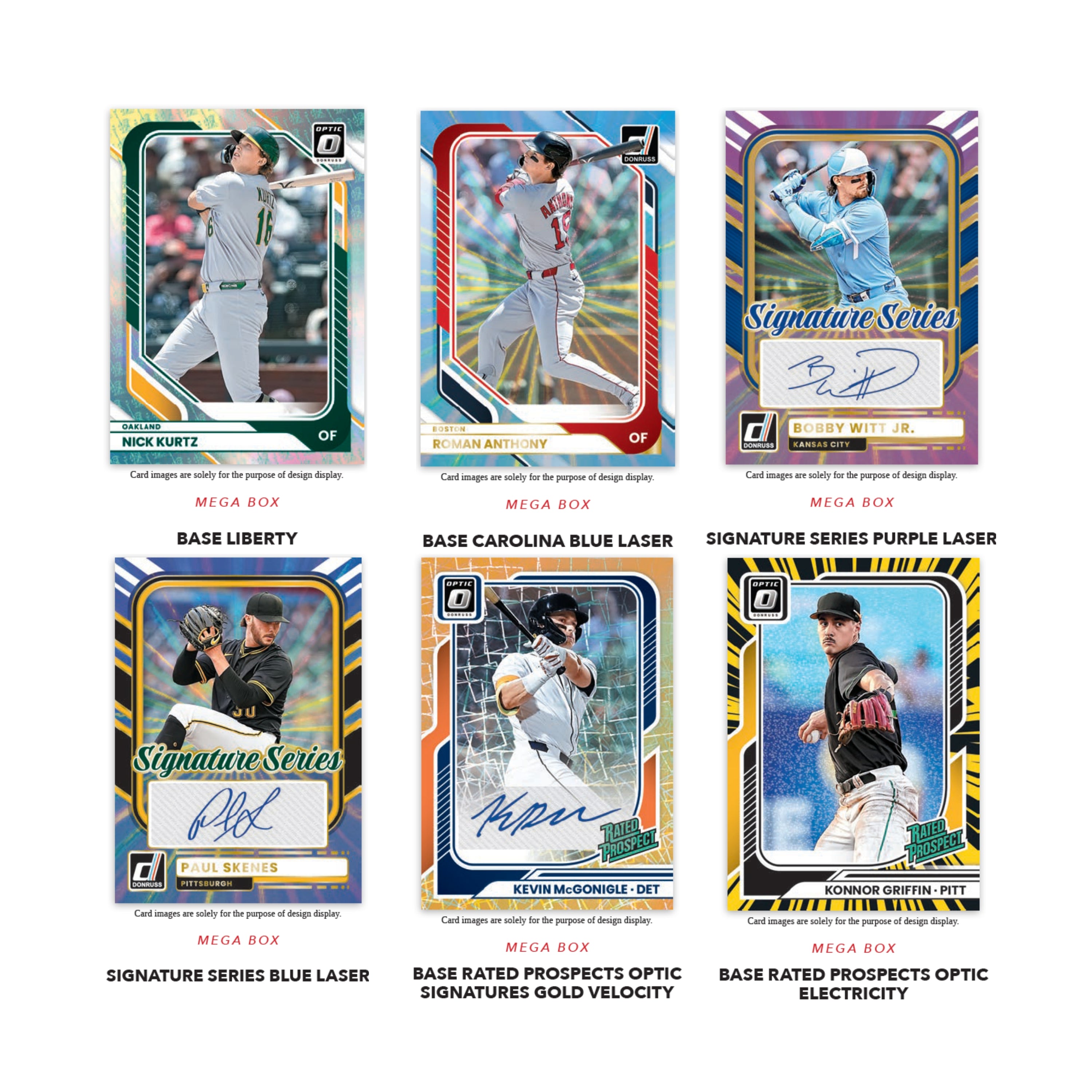 2026 Panini Donruss Baseball 120ct. Mega Box