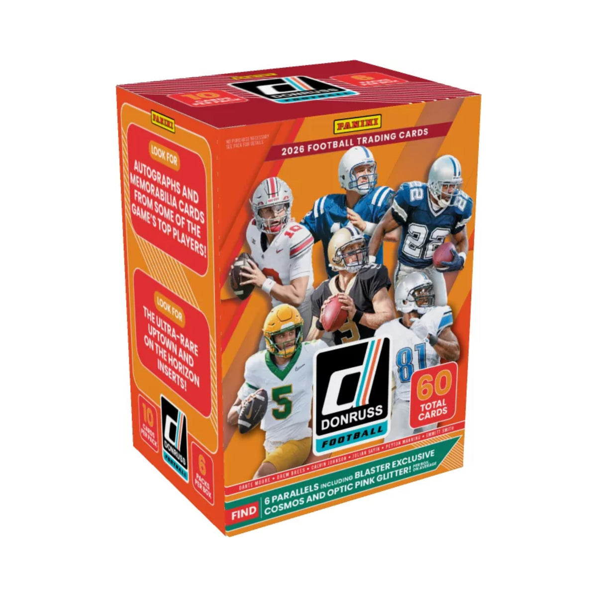 2026 Panini Donruss Football 60Ct. Blaster Box