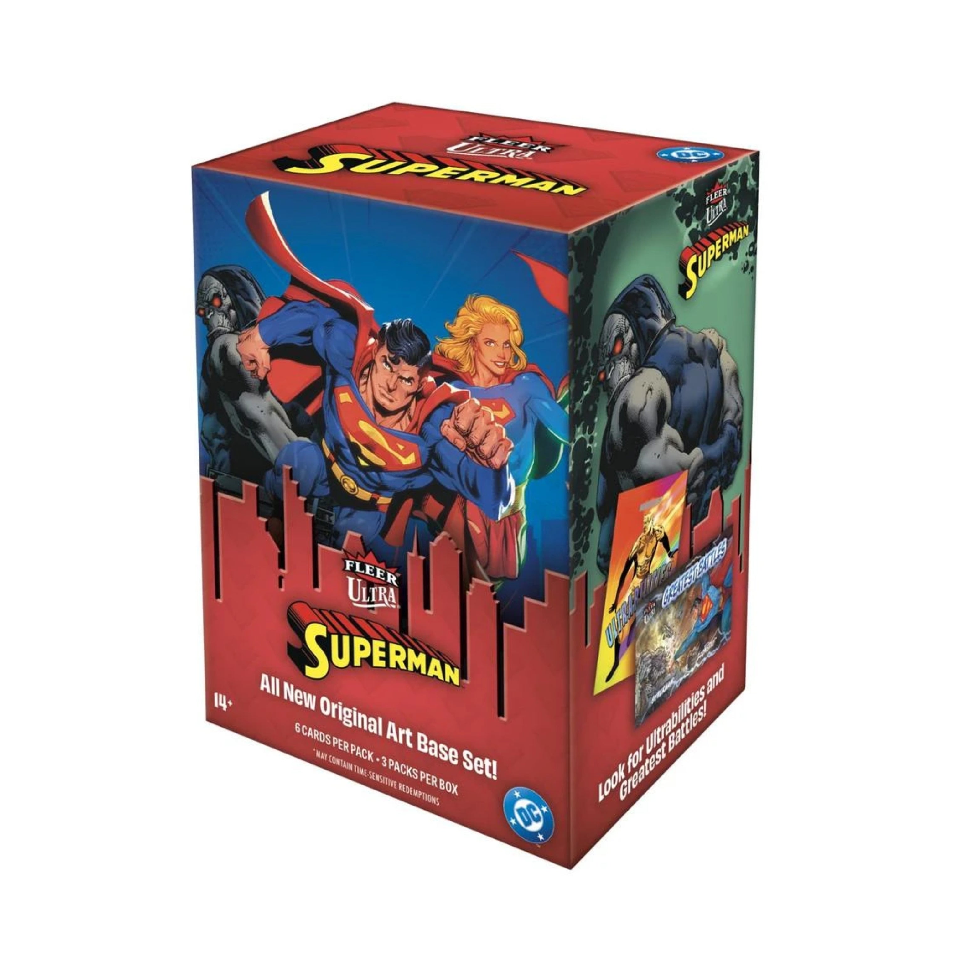 2026 Upper Deck Fleer Ultra Superman 18ct. Blaster Box – Card Giants