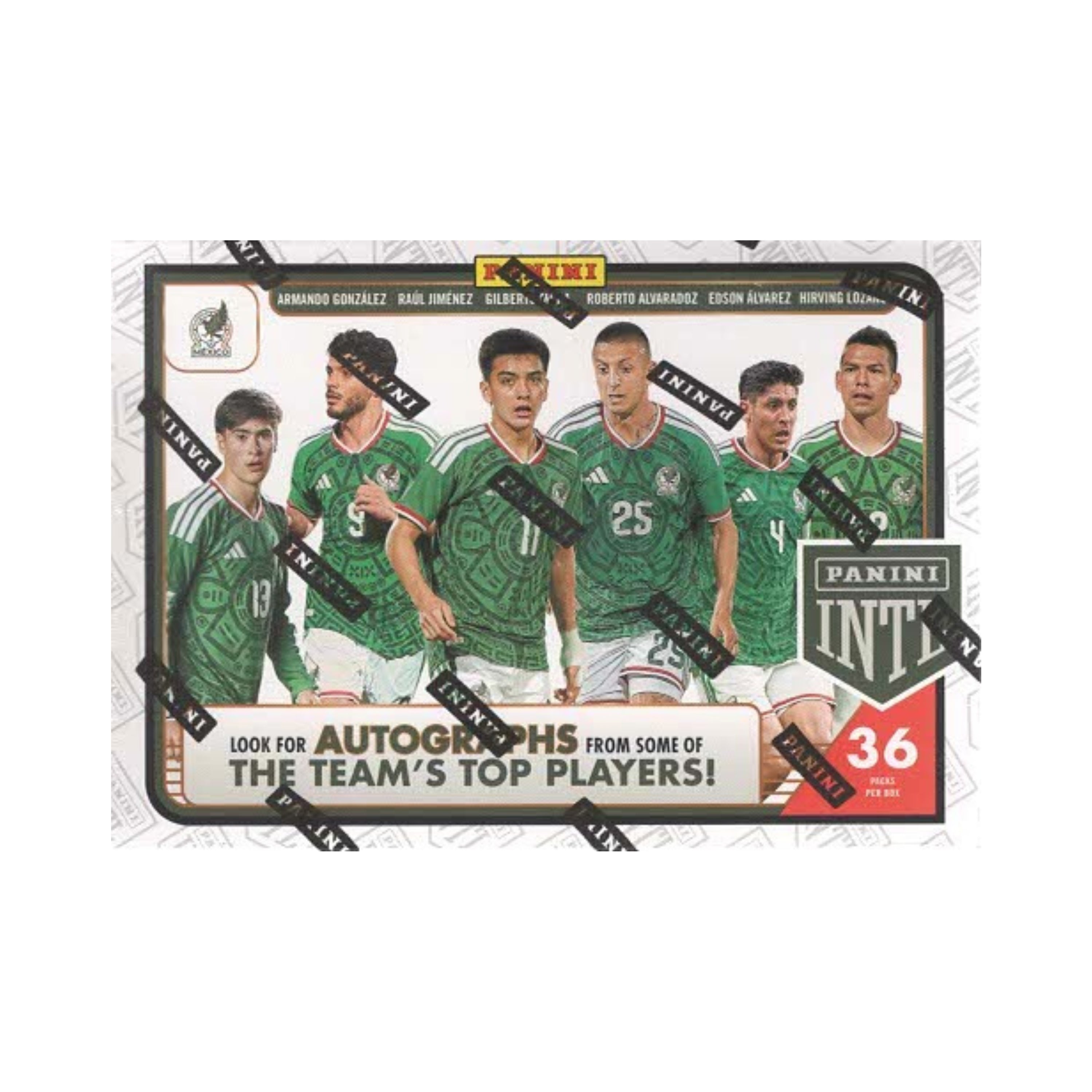 2026 Panini International World Cup Mexico National Team 36Ct. Blaster Box