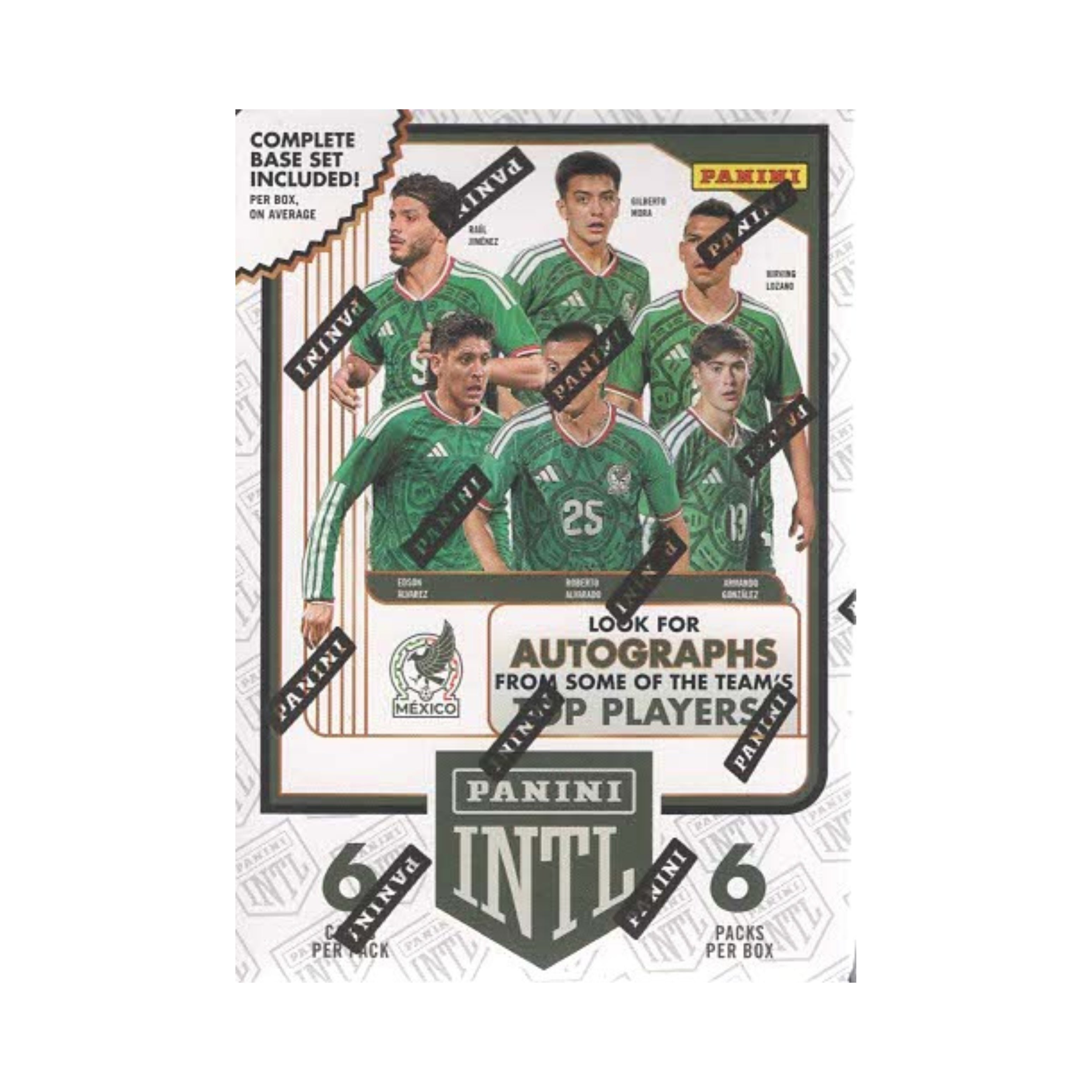 2026 Panini International World Cup Mexico National Team 36Ct