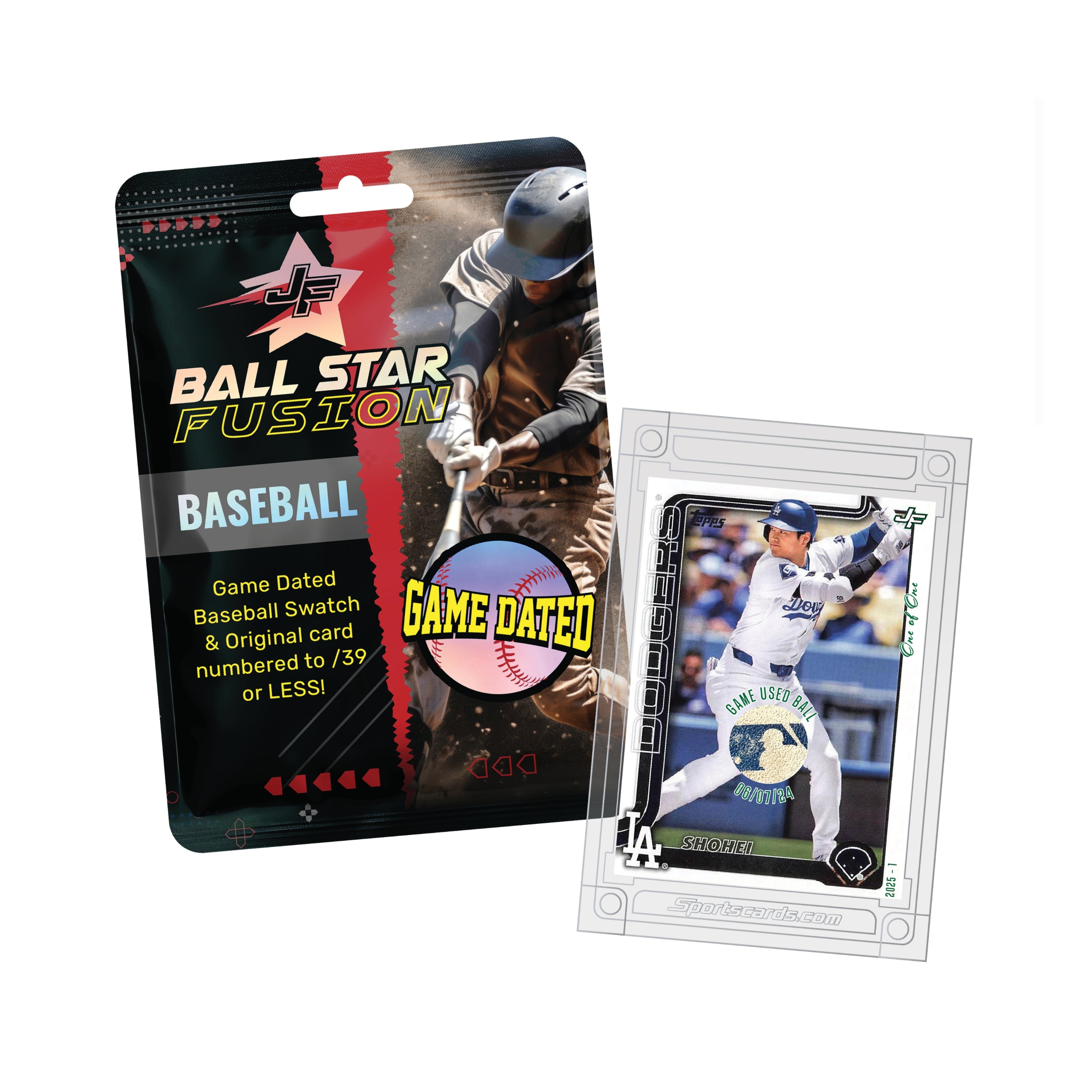 2026 Jersey Fusion Baseball Ball Star Fusion 1ct. Pack