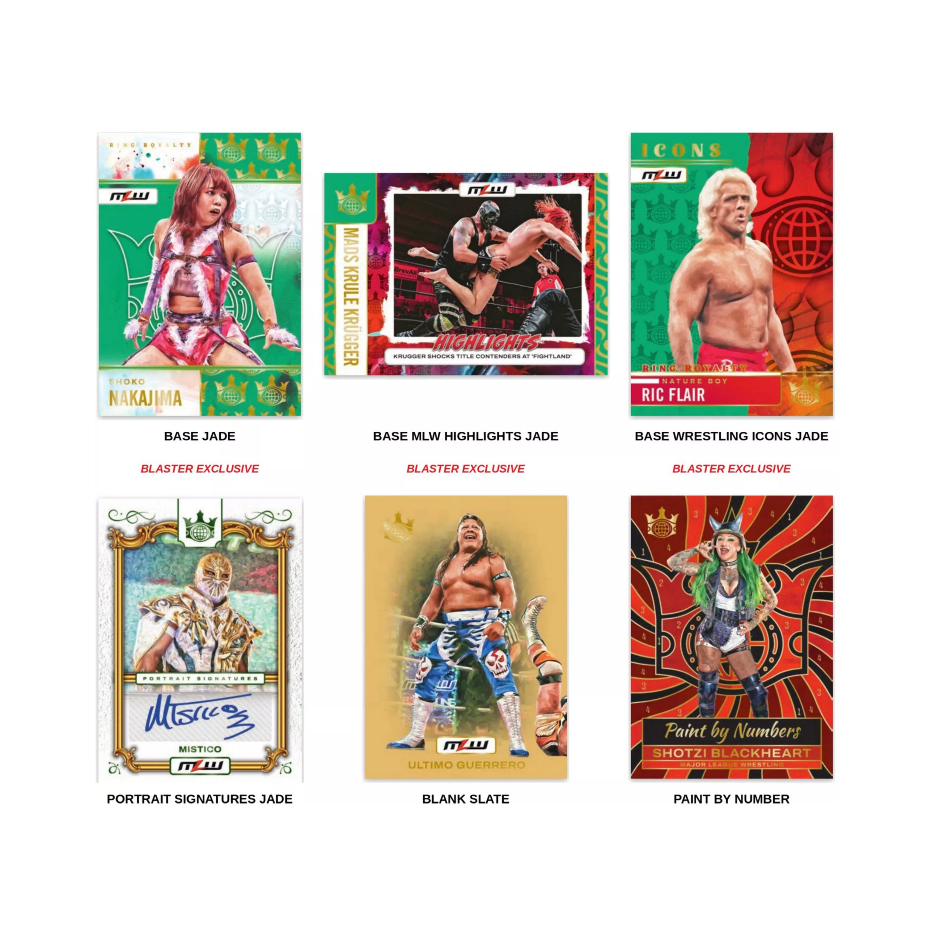 2026 Panini Major League Wrestling Ring Royalty Debut Edition 36ct. Blaster Box