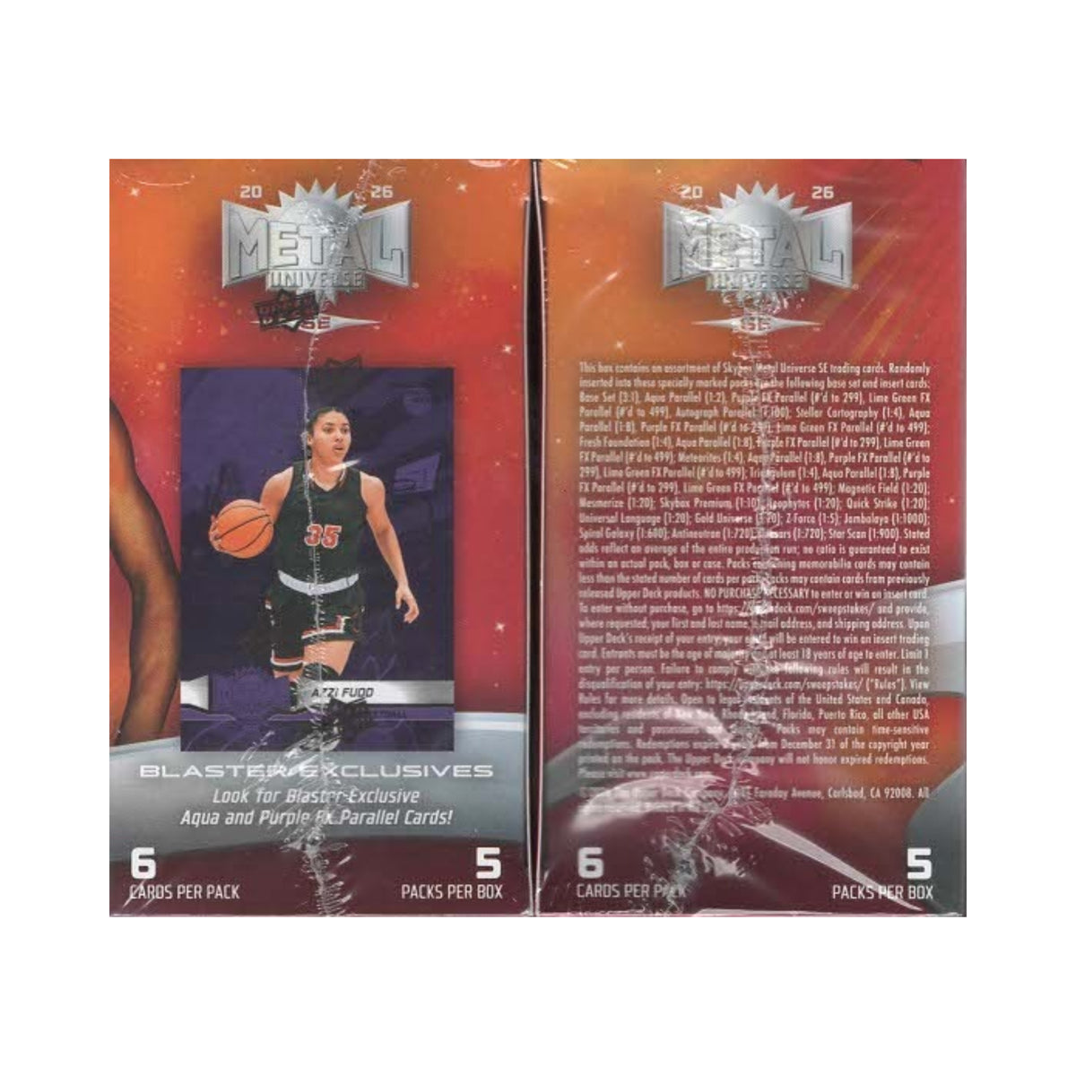 2026 Upper Deck Metal Universe SE Multi-Sport 30ct. Blaster Box