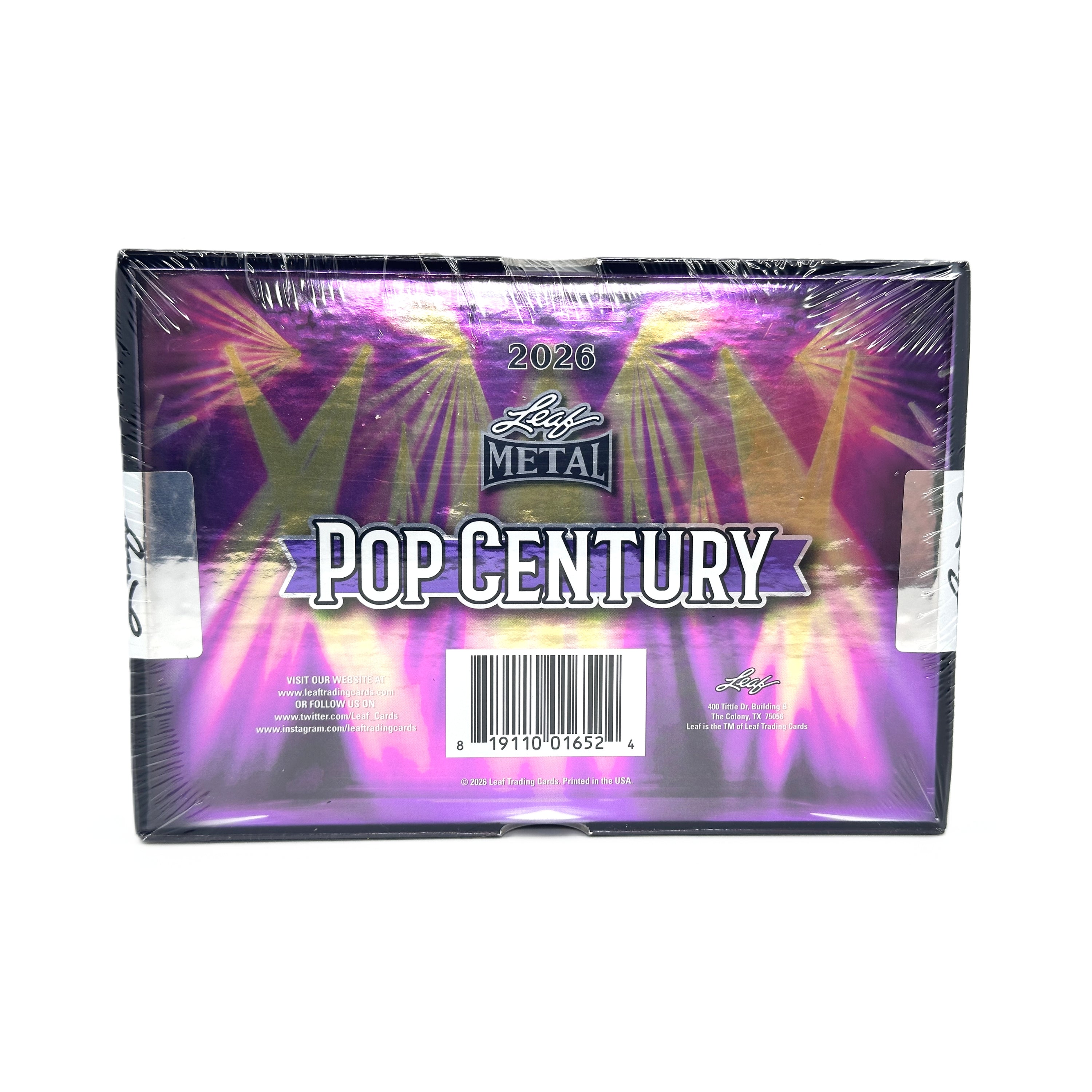 2026 Leaf Metal Pop Century 6Ct. Hobby Box