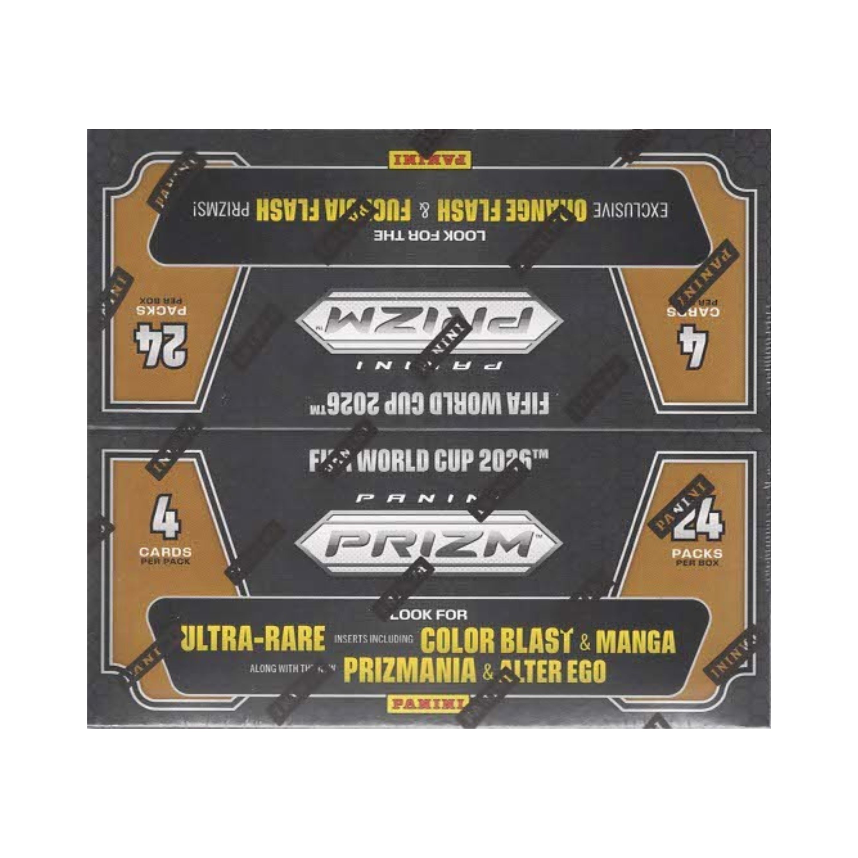2026 Panini Prizm World Cup Soccer 96ct. Retail Pack Box