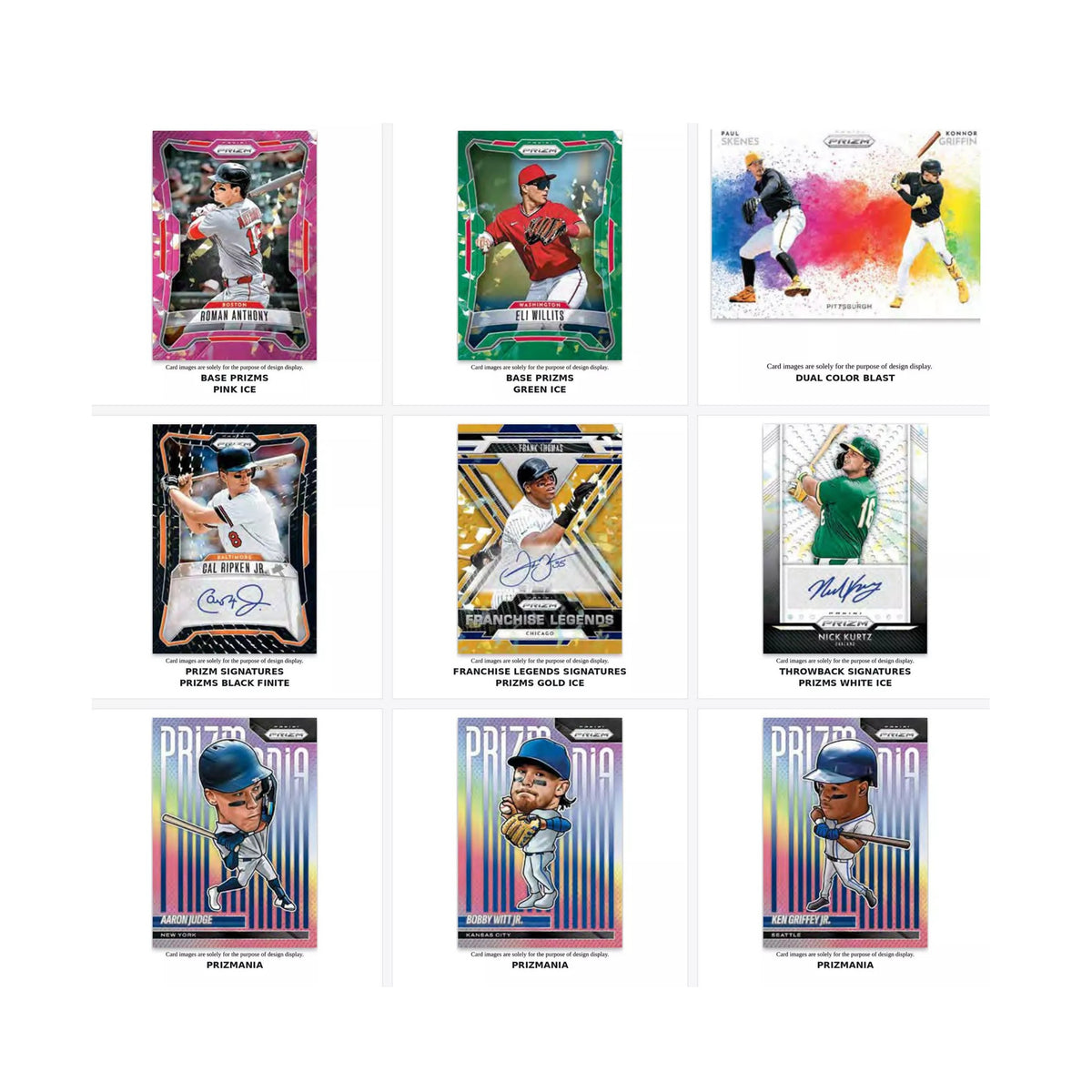 2026 Panini Prizm Baseball 60ct. Mega Box