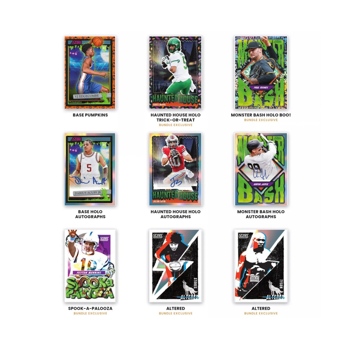 2026 Panini SCORE-A-TREAT 120ct. Bundle