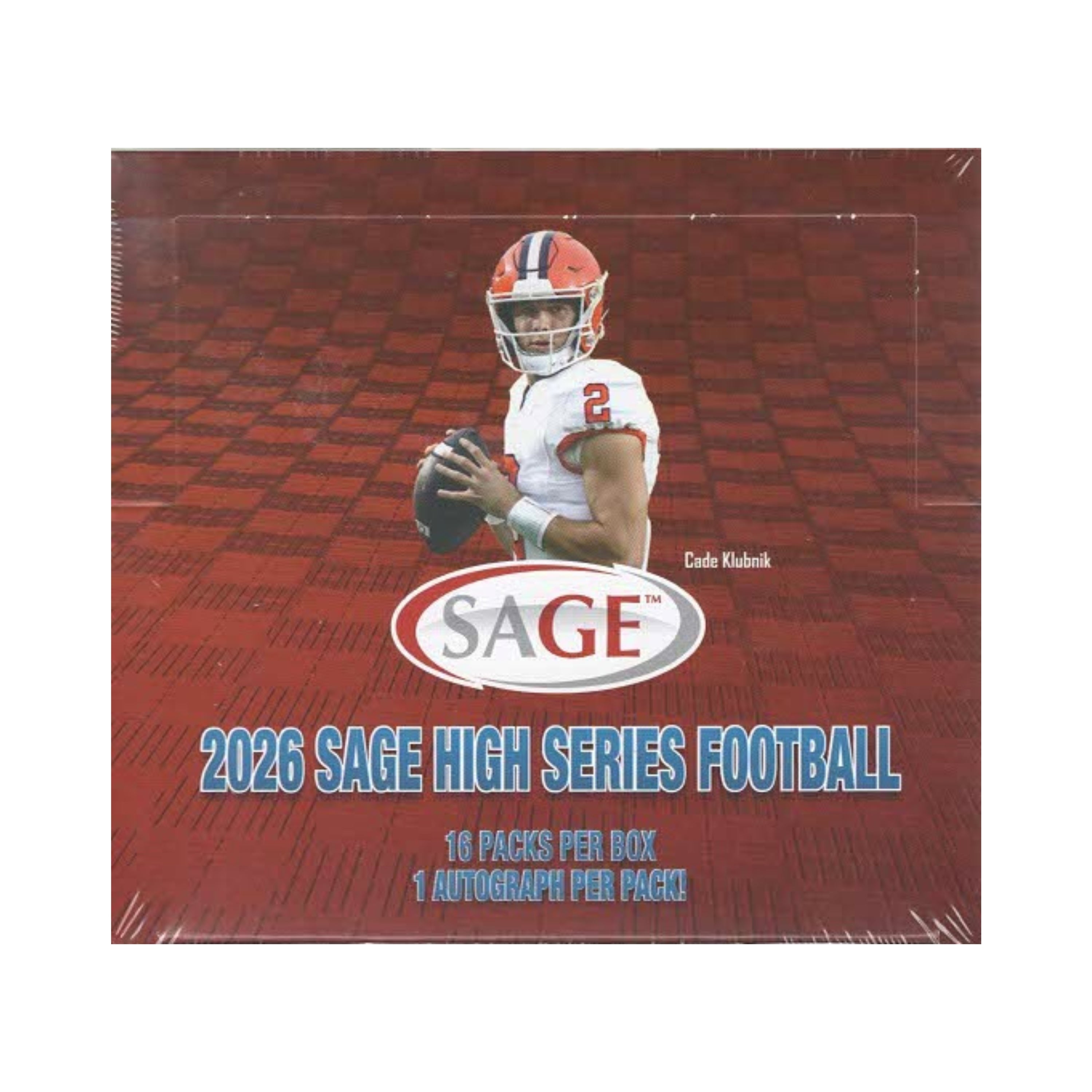 2026 Sage High Series Football 112ct. Hobby Box