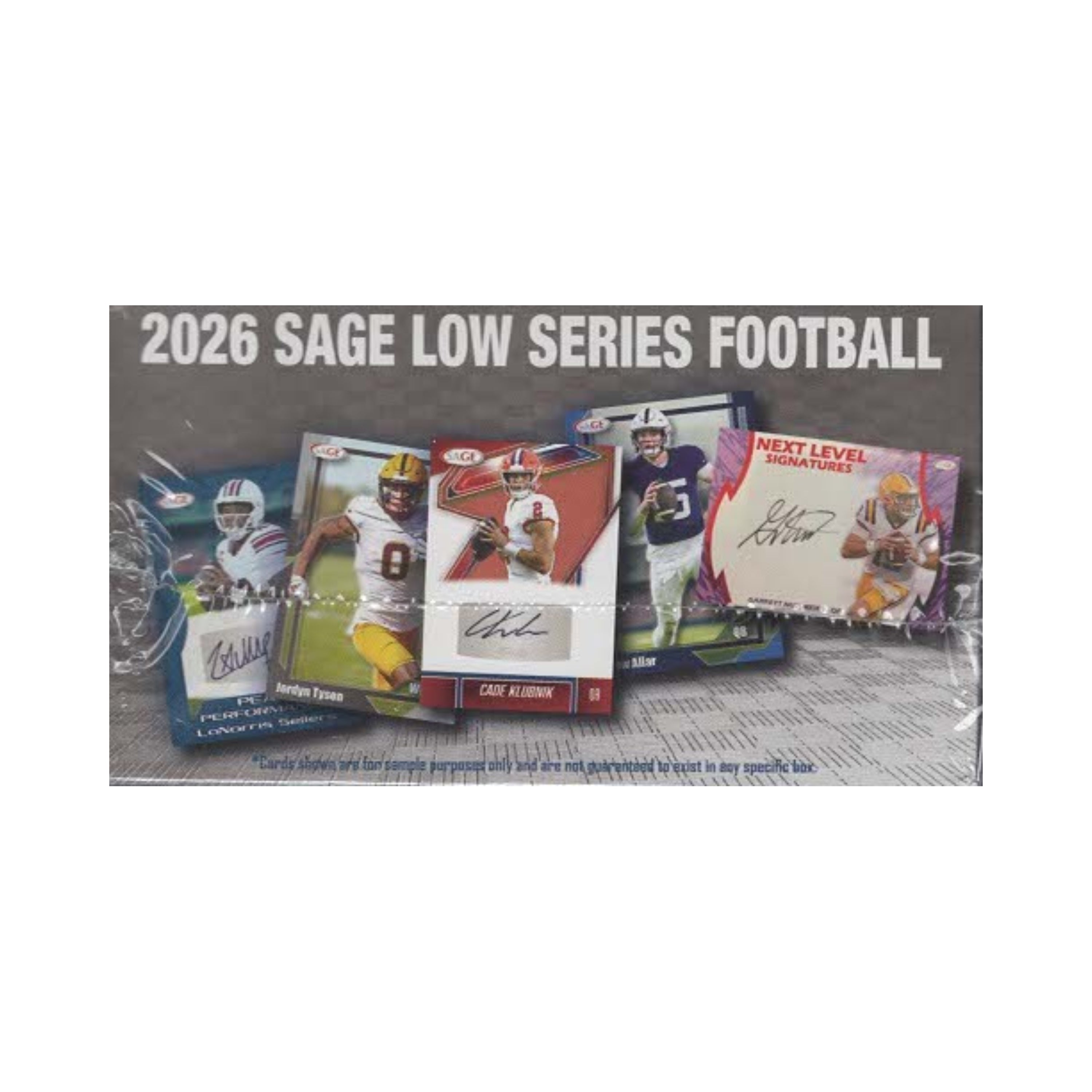 2026 Sage Low Series Football 63ct. Blaster Box
