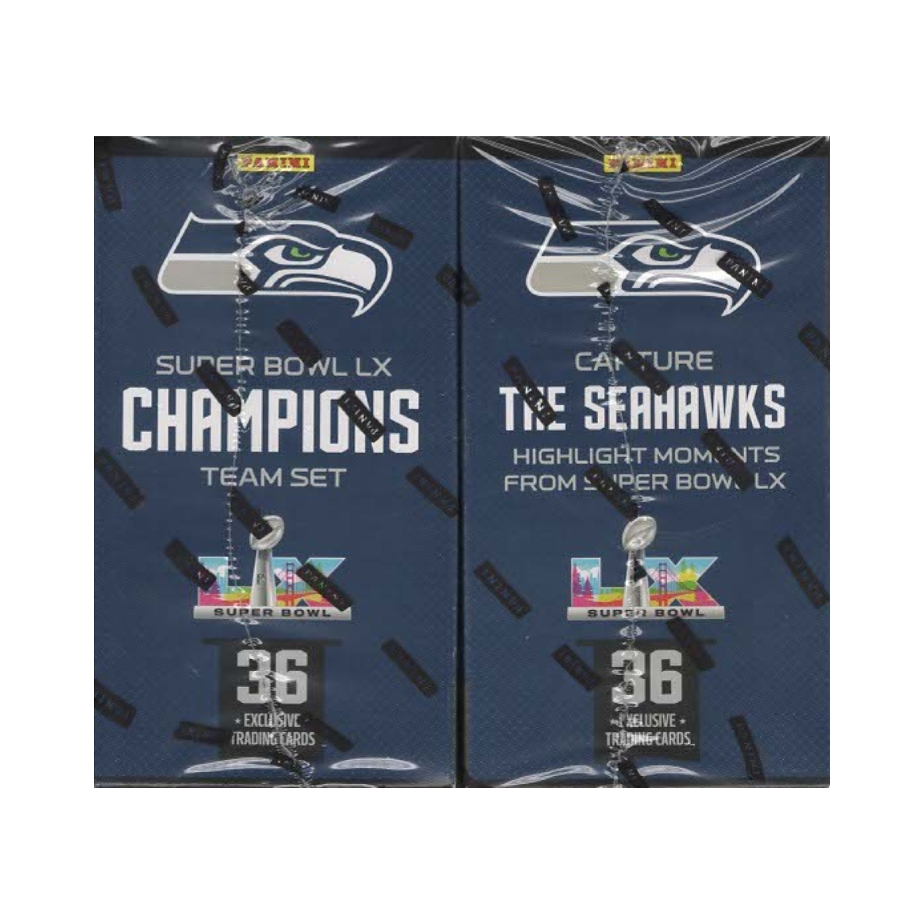 2026 Panini Super Bowl Champions Seattle Seahawks 36ct. Box Set Blaster