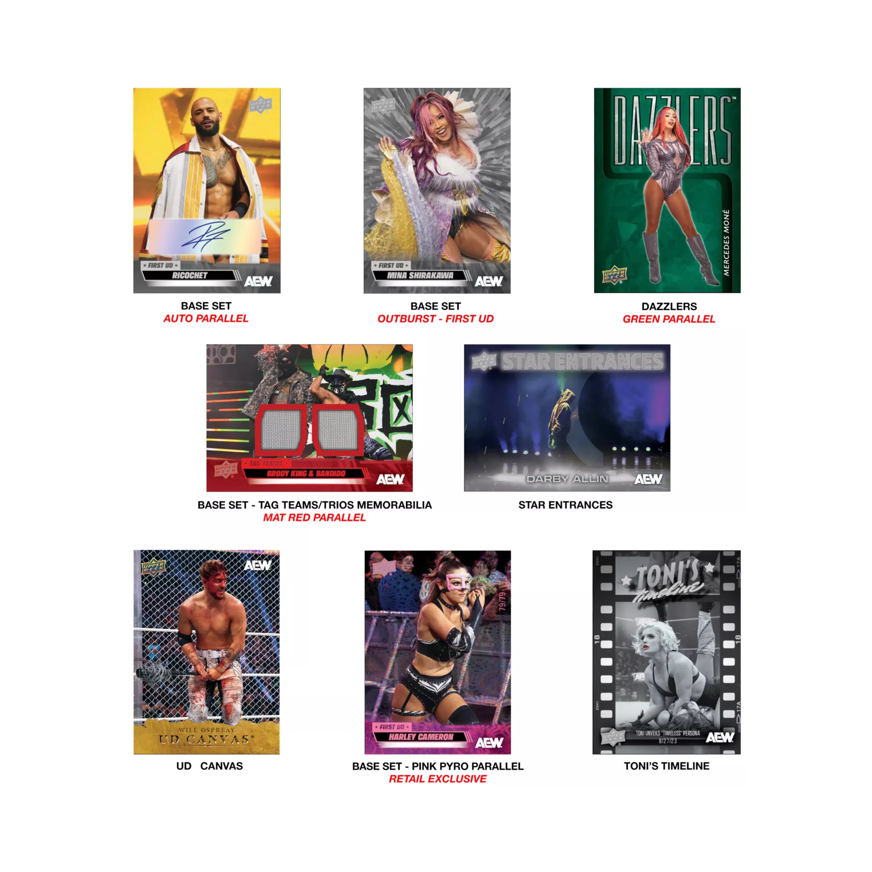 2026 Upper Deck AEW Wrestling 36ct. Blaster Box