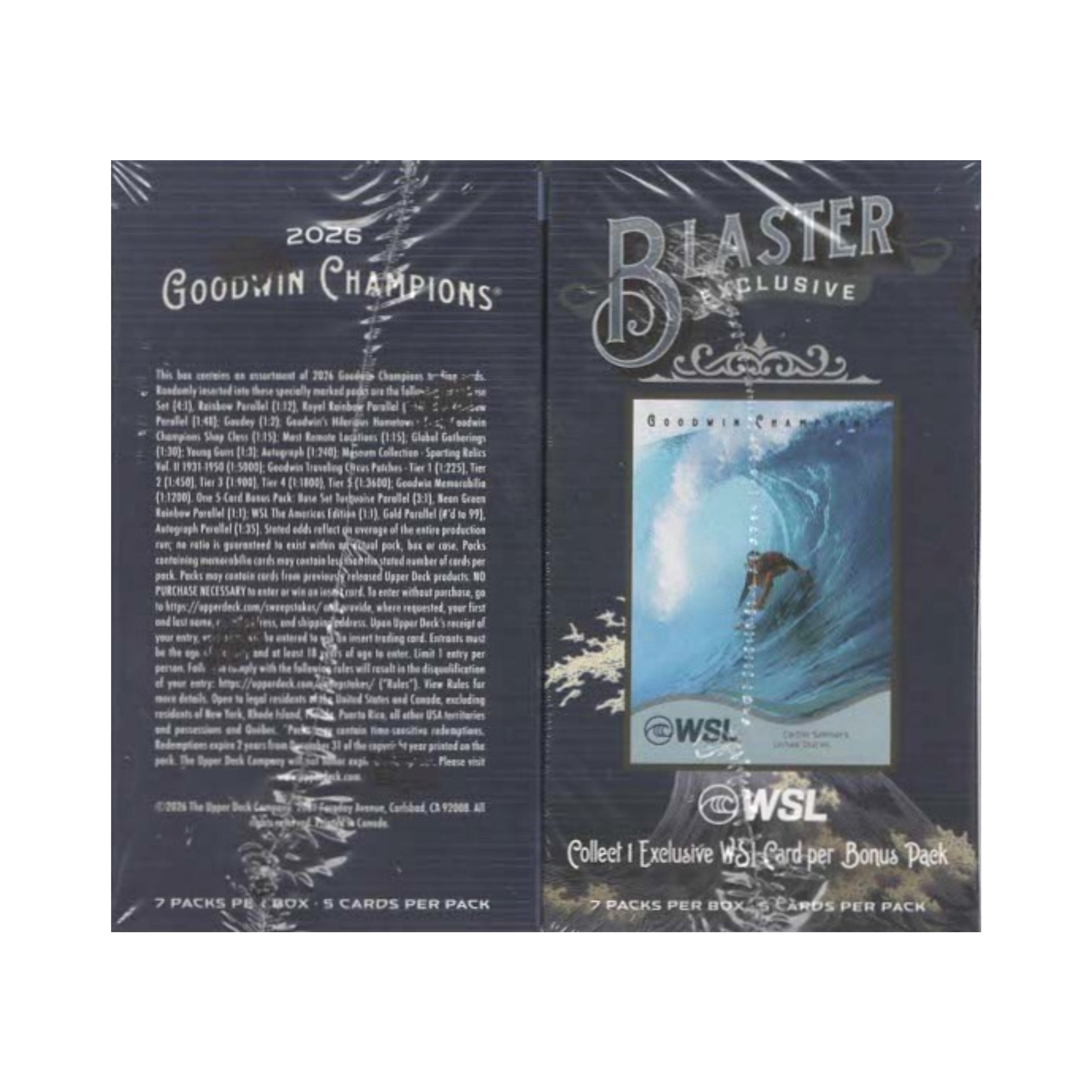2026 Upper Deck Goodwin Champions 35ct. Blaster Box