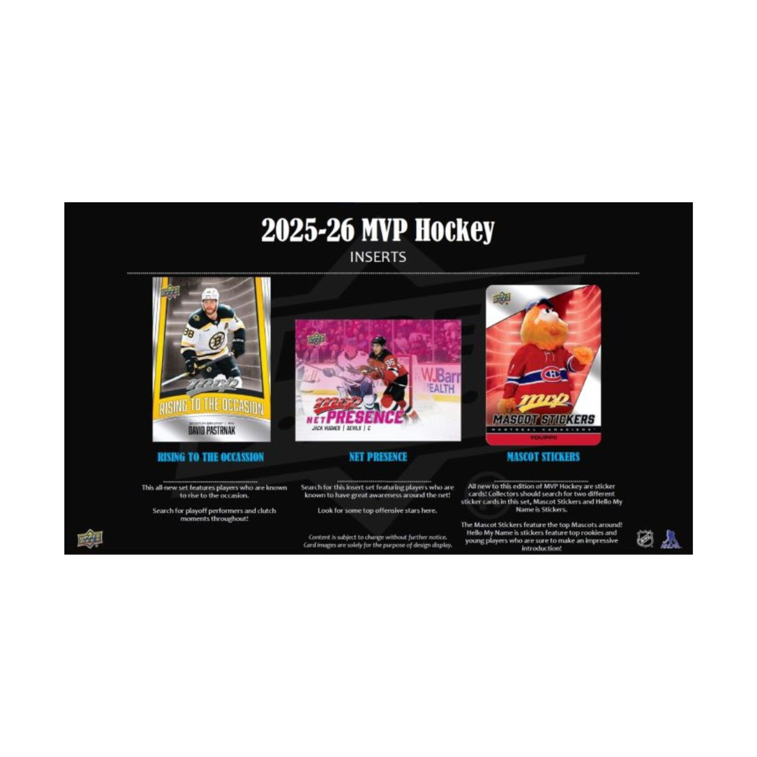 2025-26 Upper Deck MVP NHL Hockey 77ct. BLASTER BOX