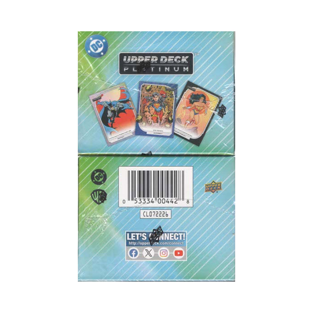2026 Upper Deck Platinum DC Trading Cards 20Ct. Blaster Box