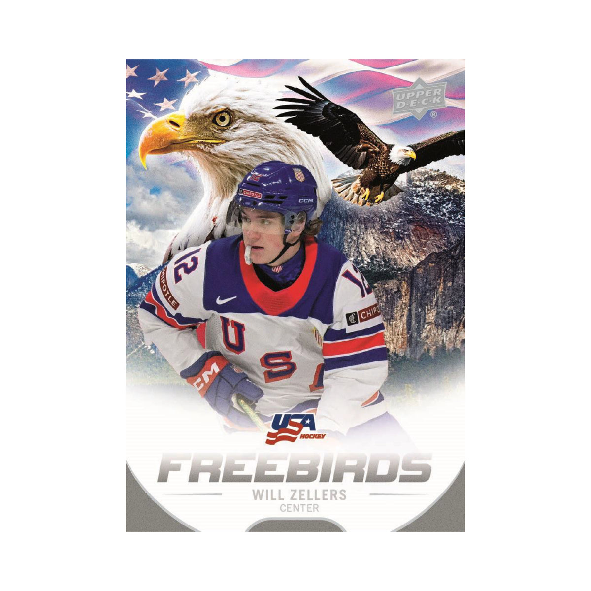 2026 Upper Deck Team USA Juniors Hockey Debut Edition 30Ct. Blaster Box