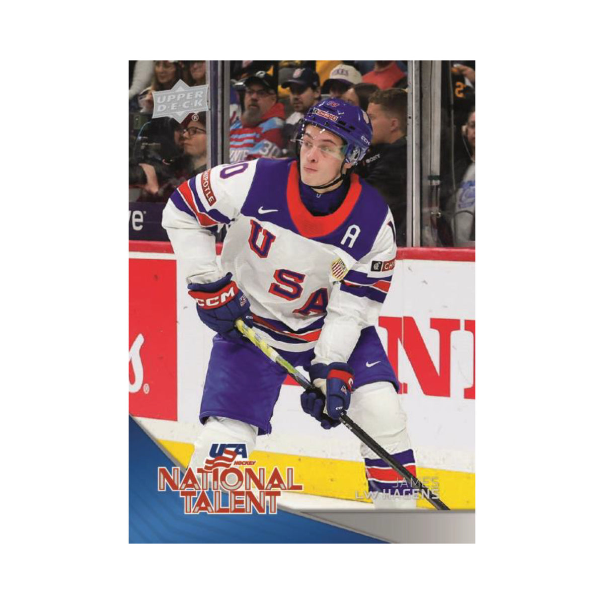 2026 Upper Deck Team USA Juniors Hockey Debut Edition 30Ct. Blaster Box