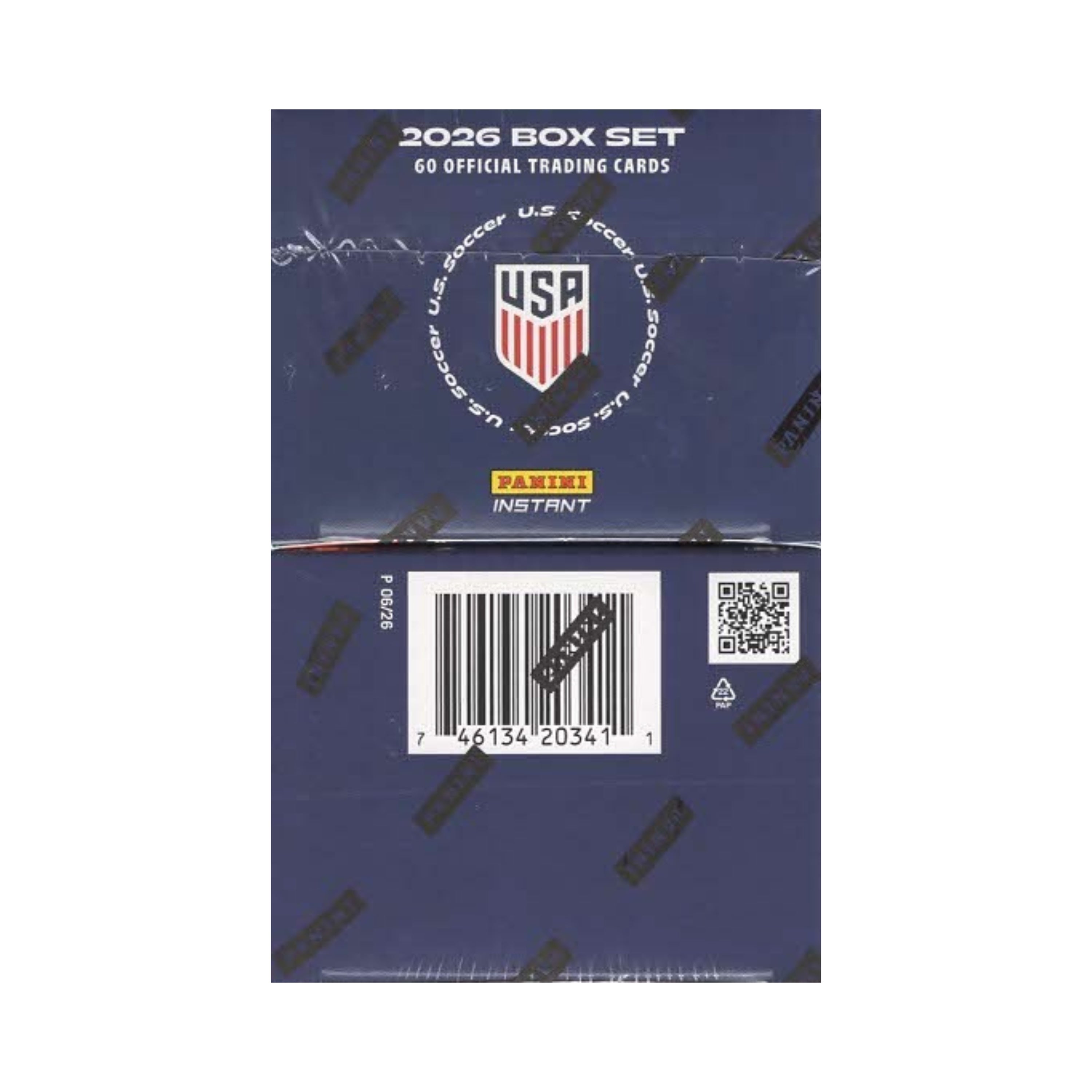 2026 Panini Instant USMNT & USWNT Soccer 60ct. Blaster Box