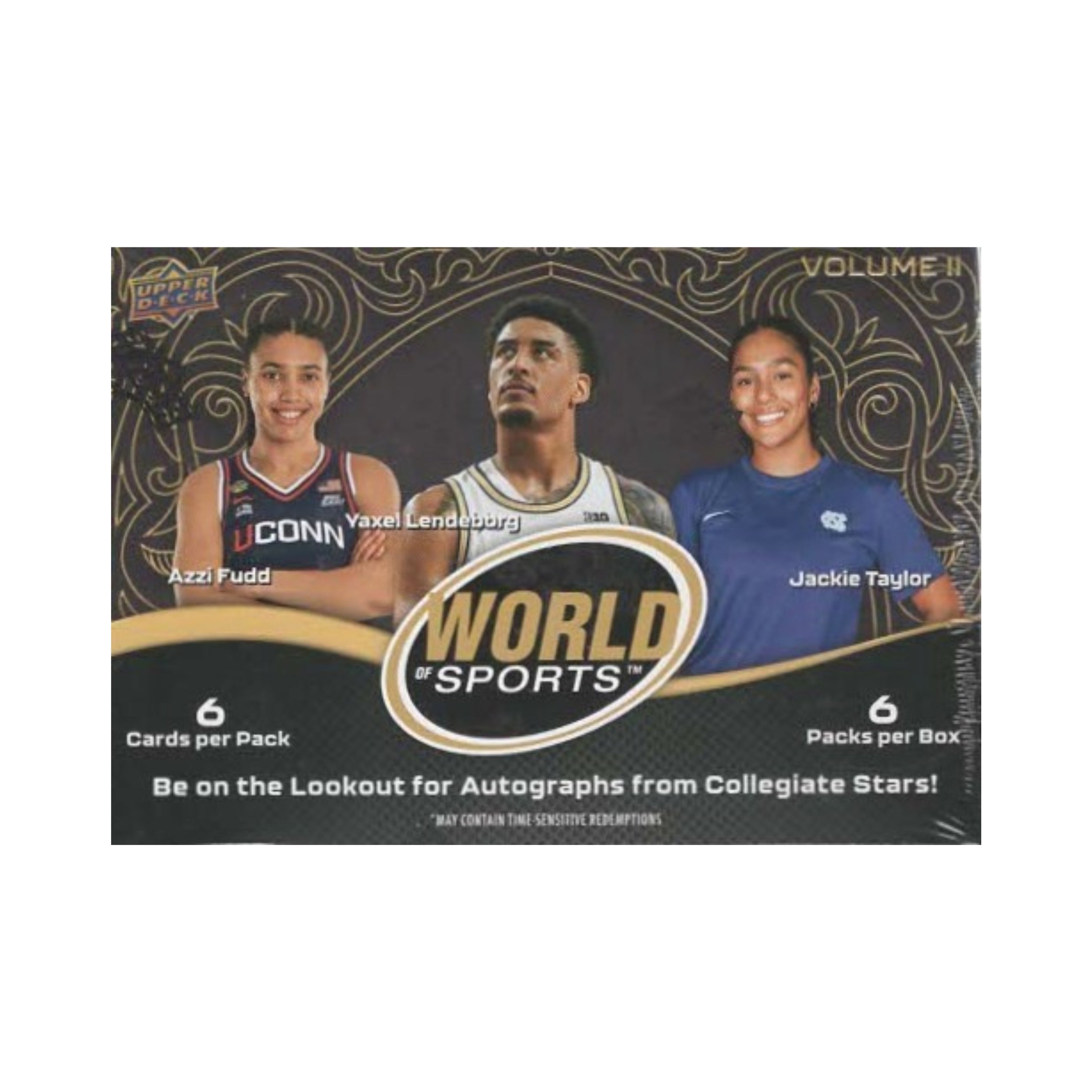2026 Upper Deck World of Sports Vol. 2 Multi-Sport 36ct. Blaster Box