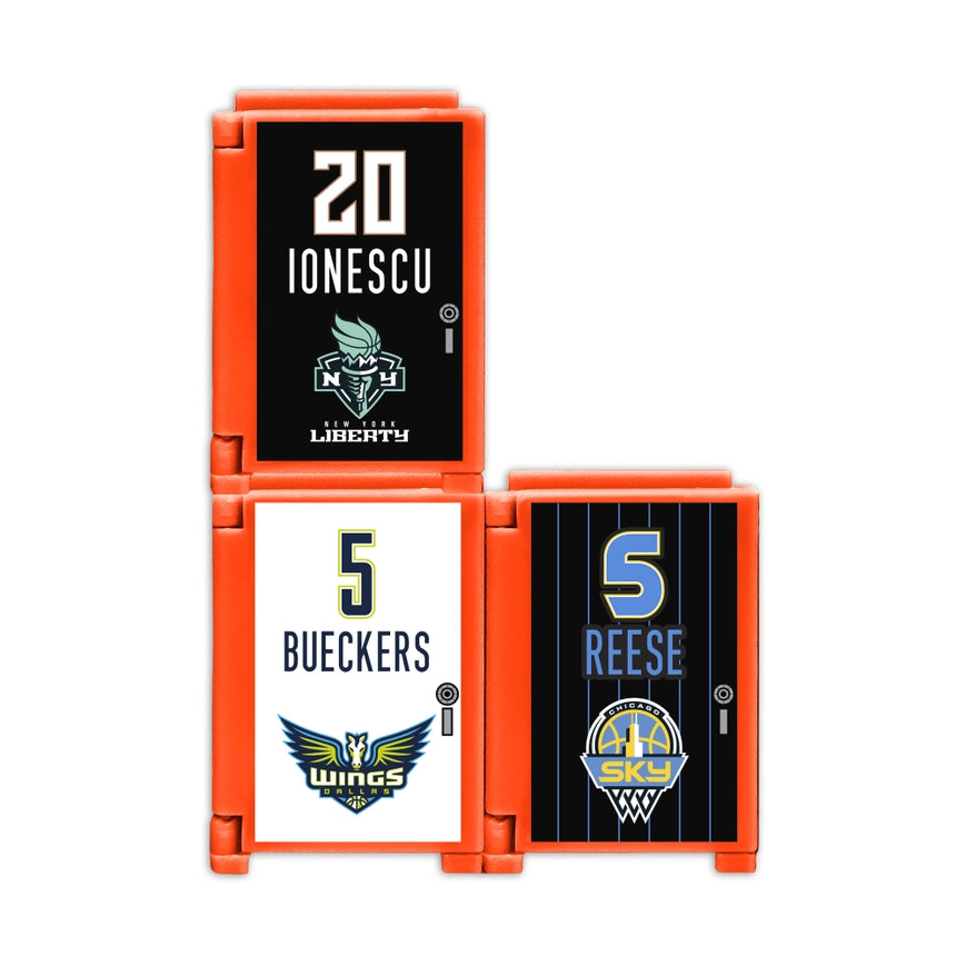 2025 WNBA TeenyMates Locker Room Set