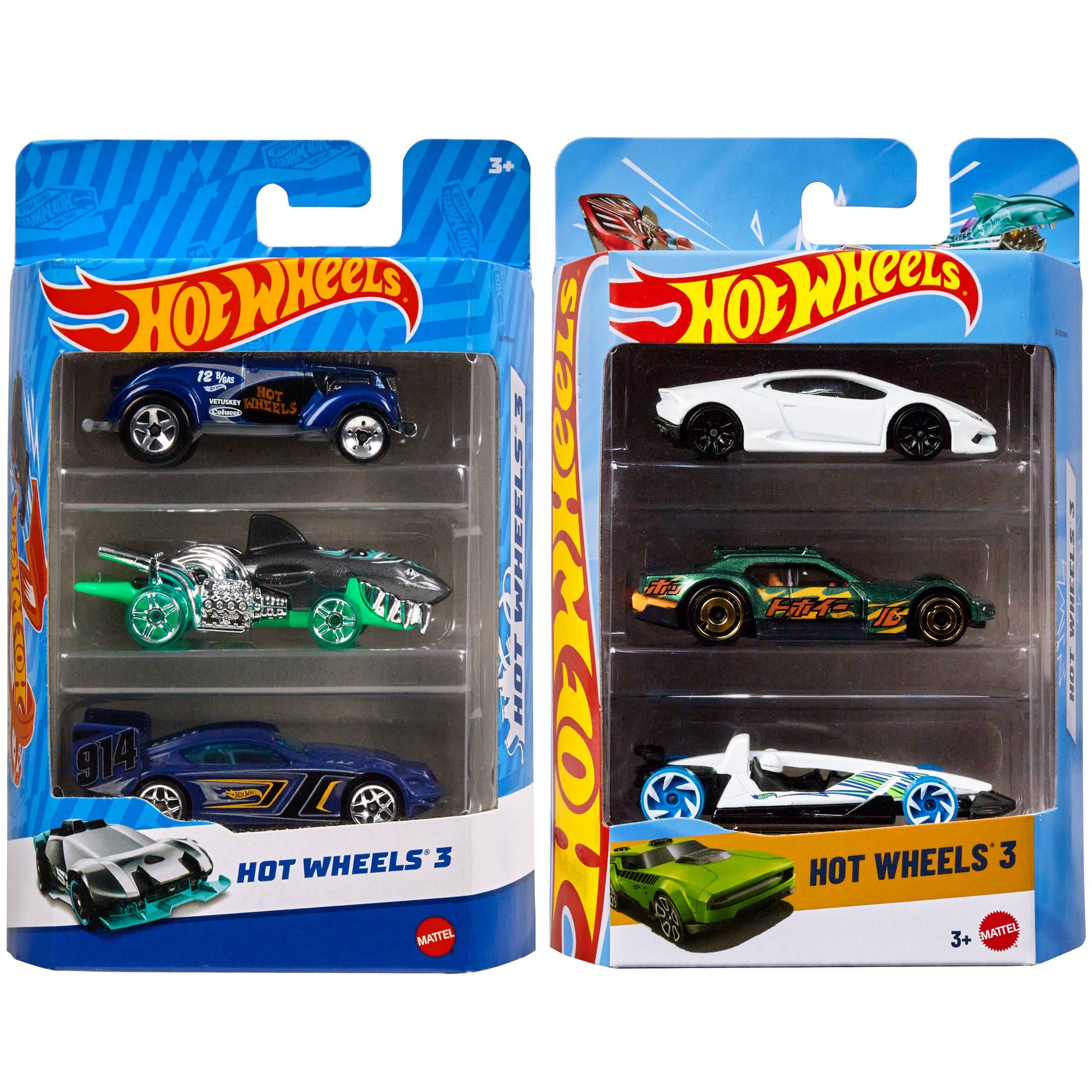 Hot Wheels 2025 Assorted Diecast 3 Car Set