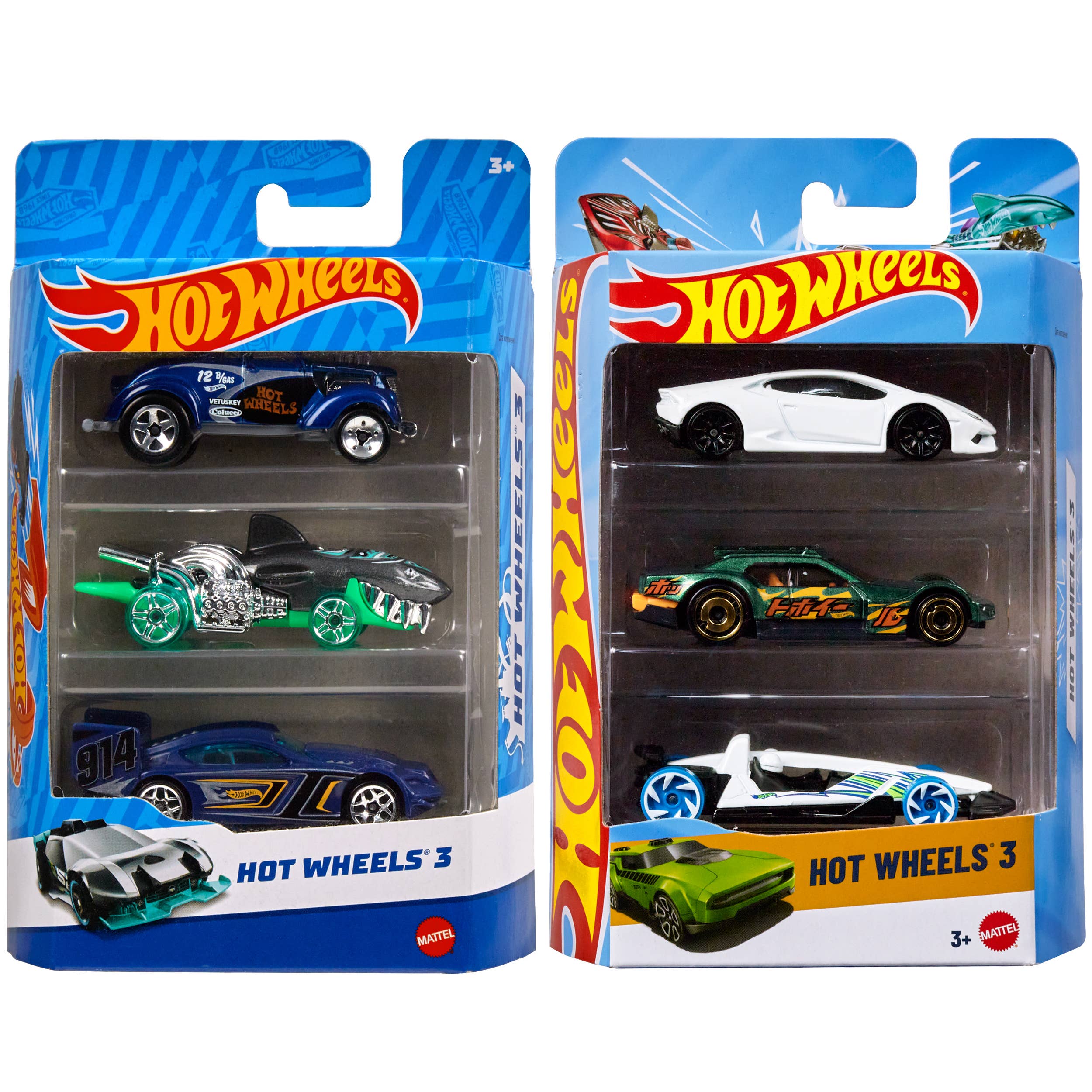 Hot Wheels 2025 Assorted Diecast 3 Car Set
