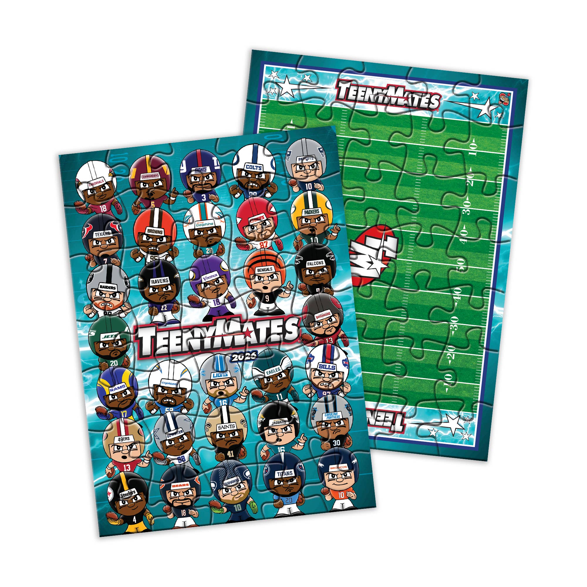 2026 NFL TeenyMates 32Ct. Gravity Feed Display Box