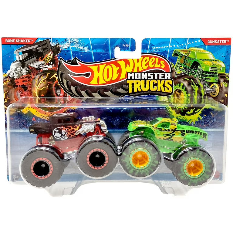 Hot Wheels Monster Truck Demo Doubles 2-Truck Set