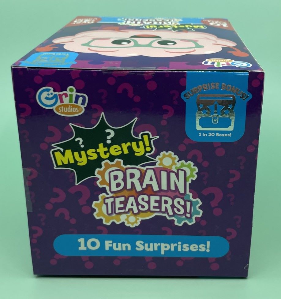 Grin Studios Brain Teasers Mystery Toy Box