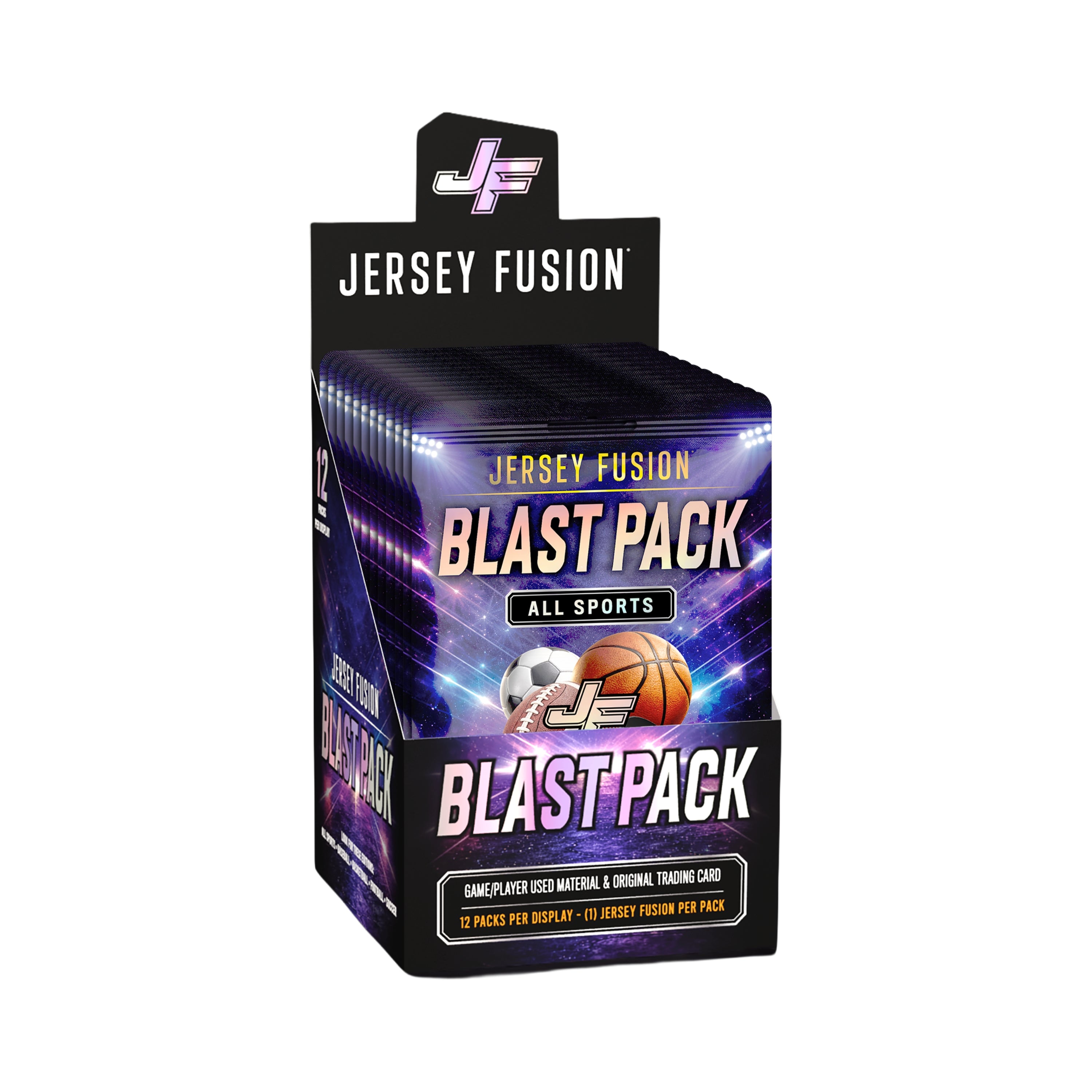 2026 Jersey Fusion All Sports Blast Pack 12ct. Display Box