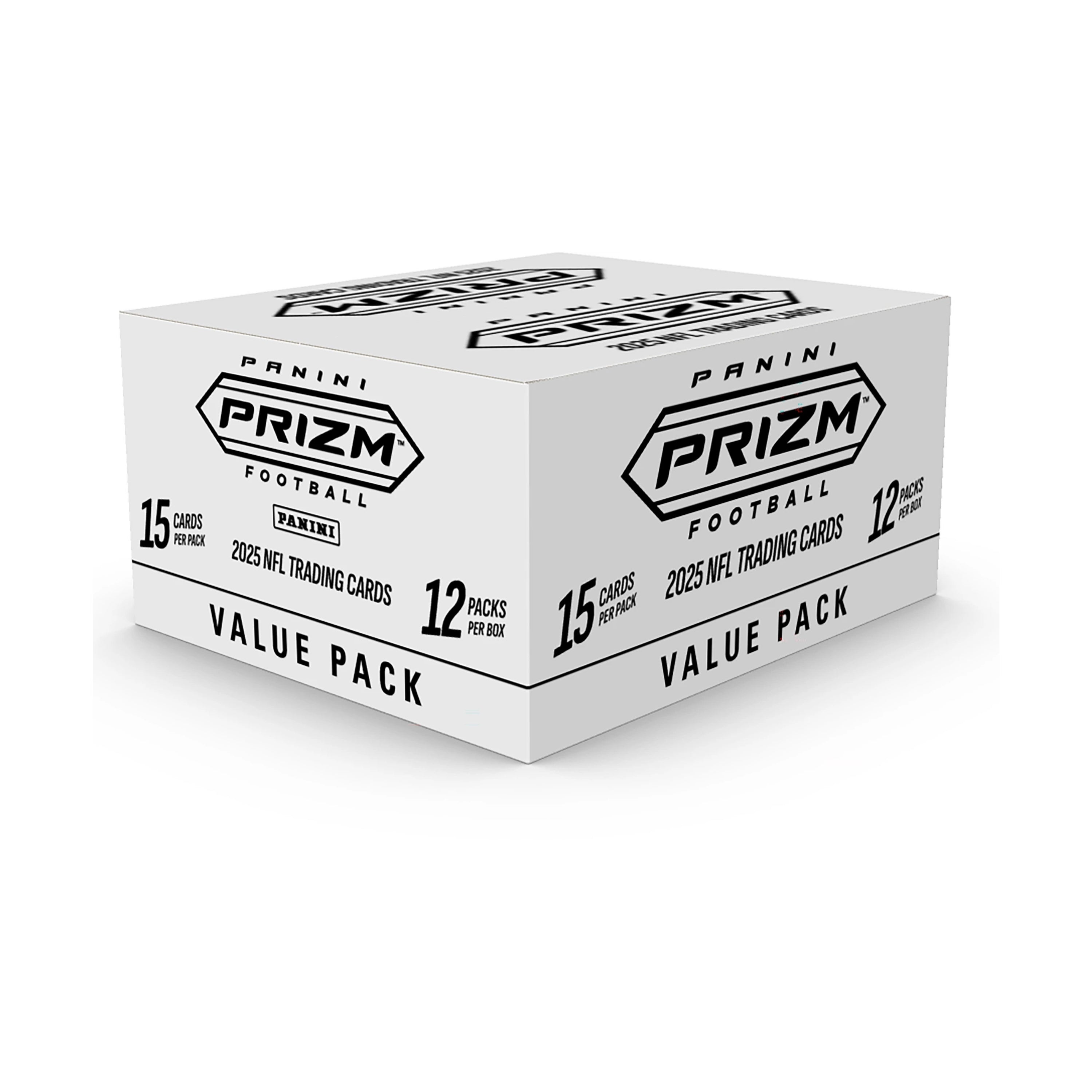 2025 Panini Prizm NFL Football 12pk Fat Pack Box