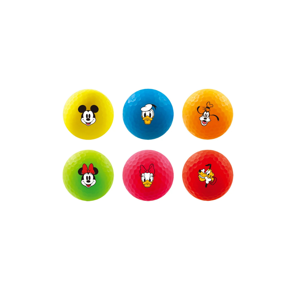 Disney Mickey & Friends Licensed 6 Golf Ball Pack by Volvik