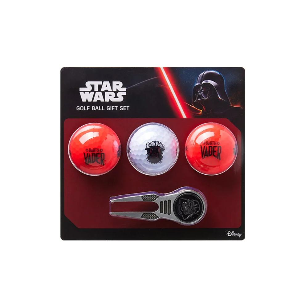 Star Wars Darth Vader Licensed 3 Golf Ball Gift Set by Volvik