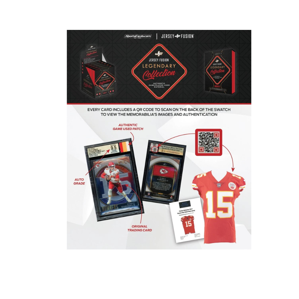2025 Jersey Fusion Legendary Collection 1 ct. Box