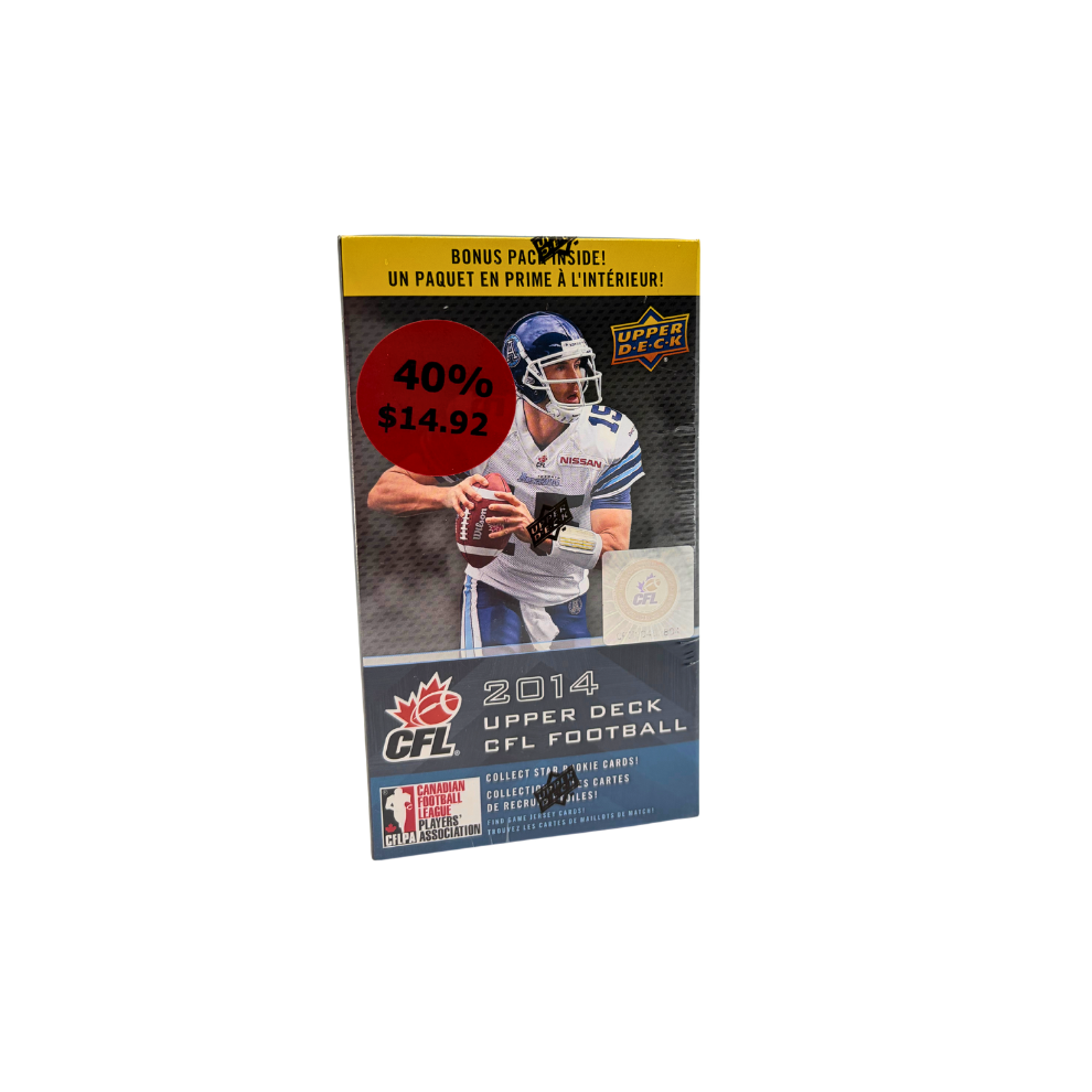 2014 Upper Deck CFL Football 48ct. Blaster Box