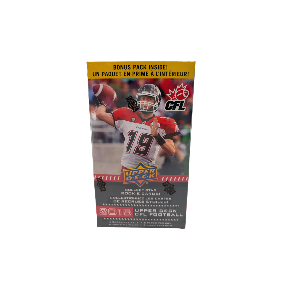 2015 Upper Deck CFL Football 48ct. Blaster Box
