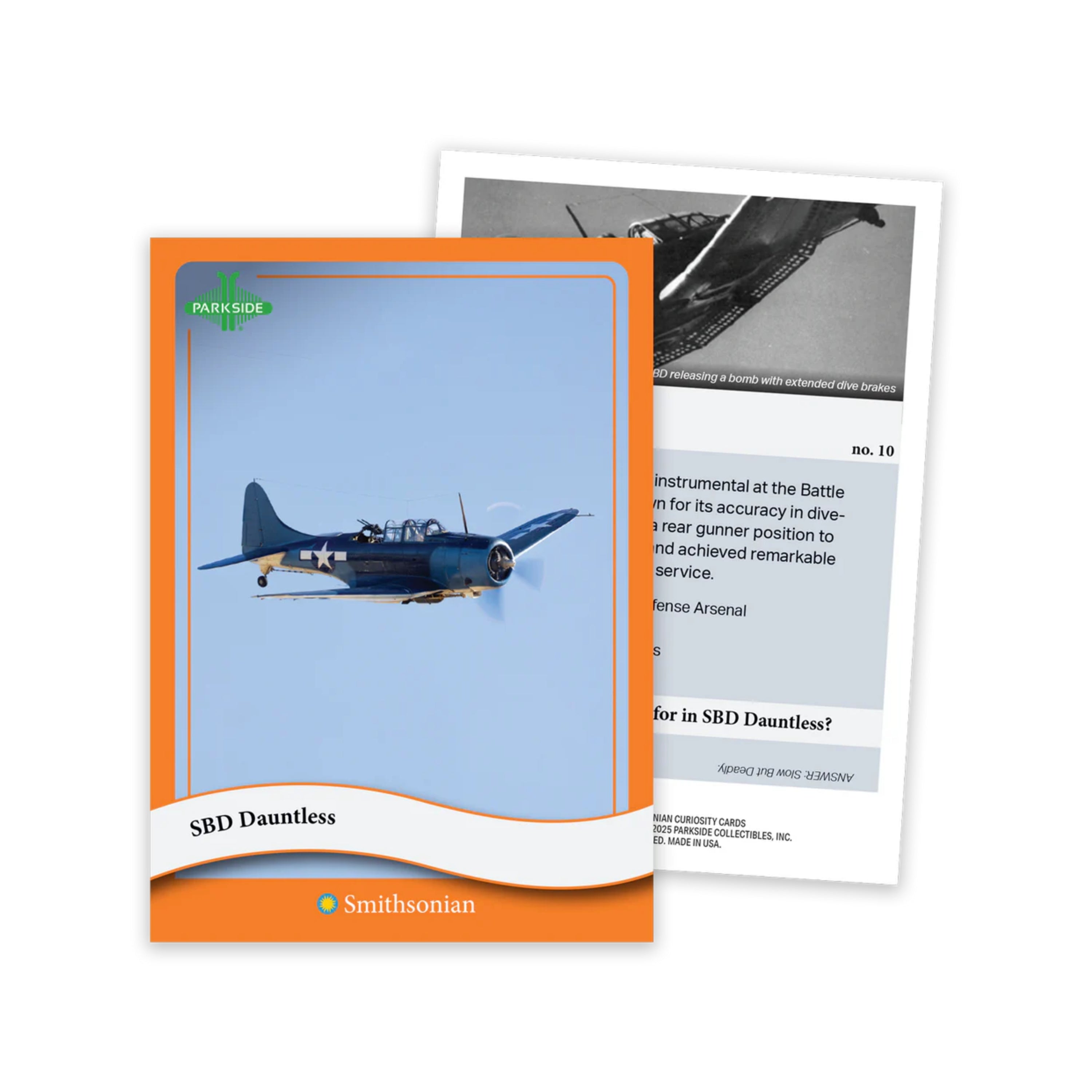 Allies of WWII Parkside Smithsonian Curiosity Cards 50Ct. Box Set - 1st Edition